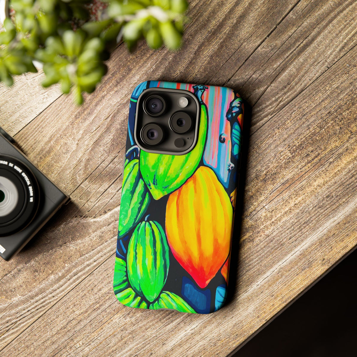 Coque de téléphone robuste Cacao Néon