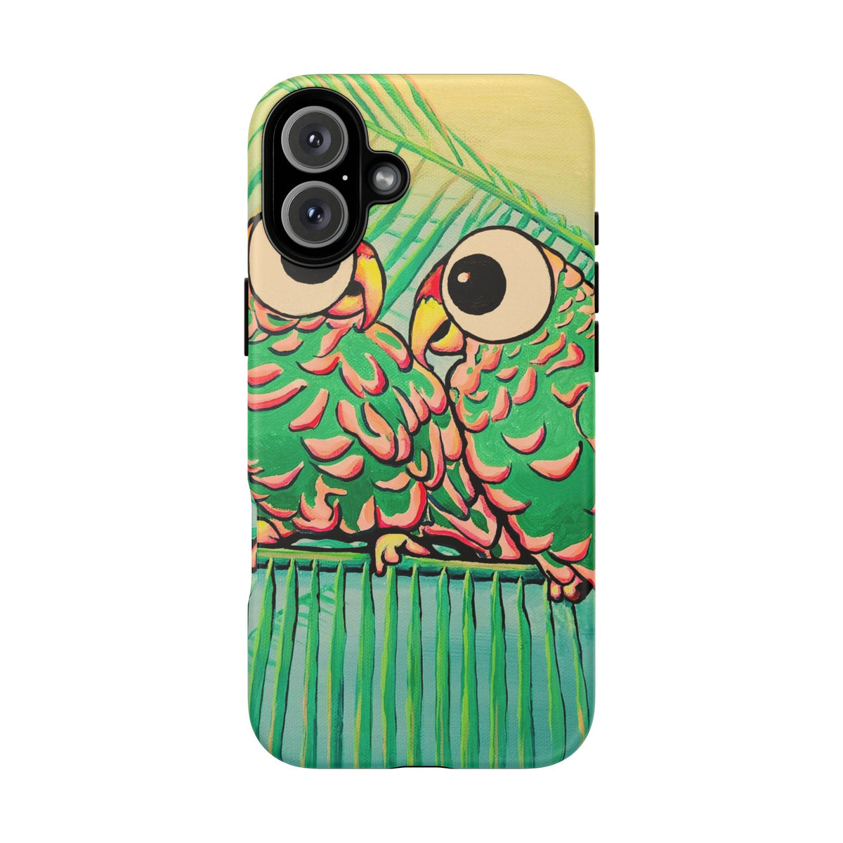 Chatty Cyclops Parrots Tough Phone Case