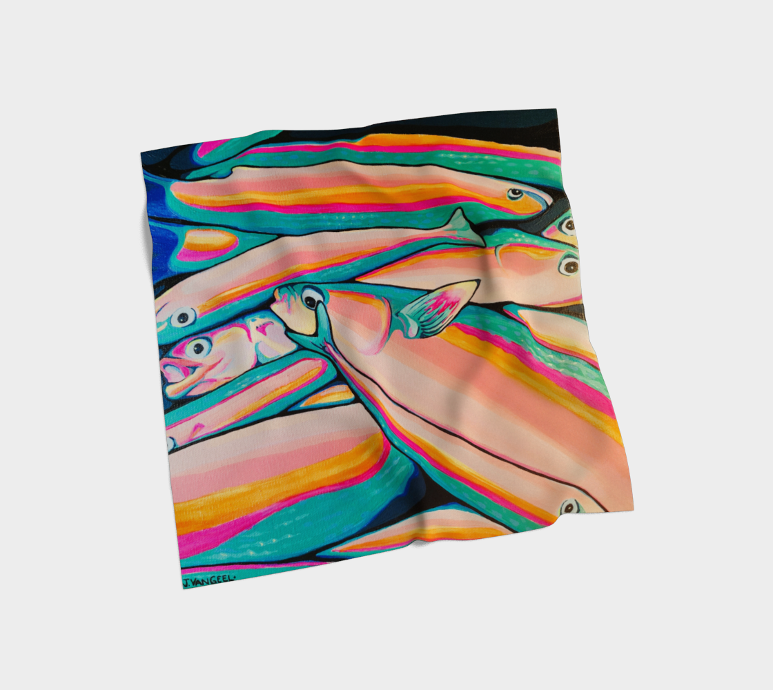 Neon Fish Scarf