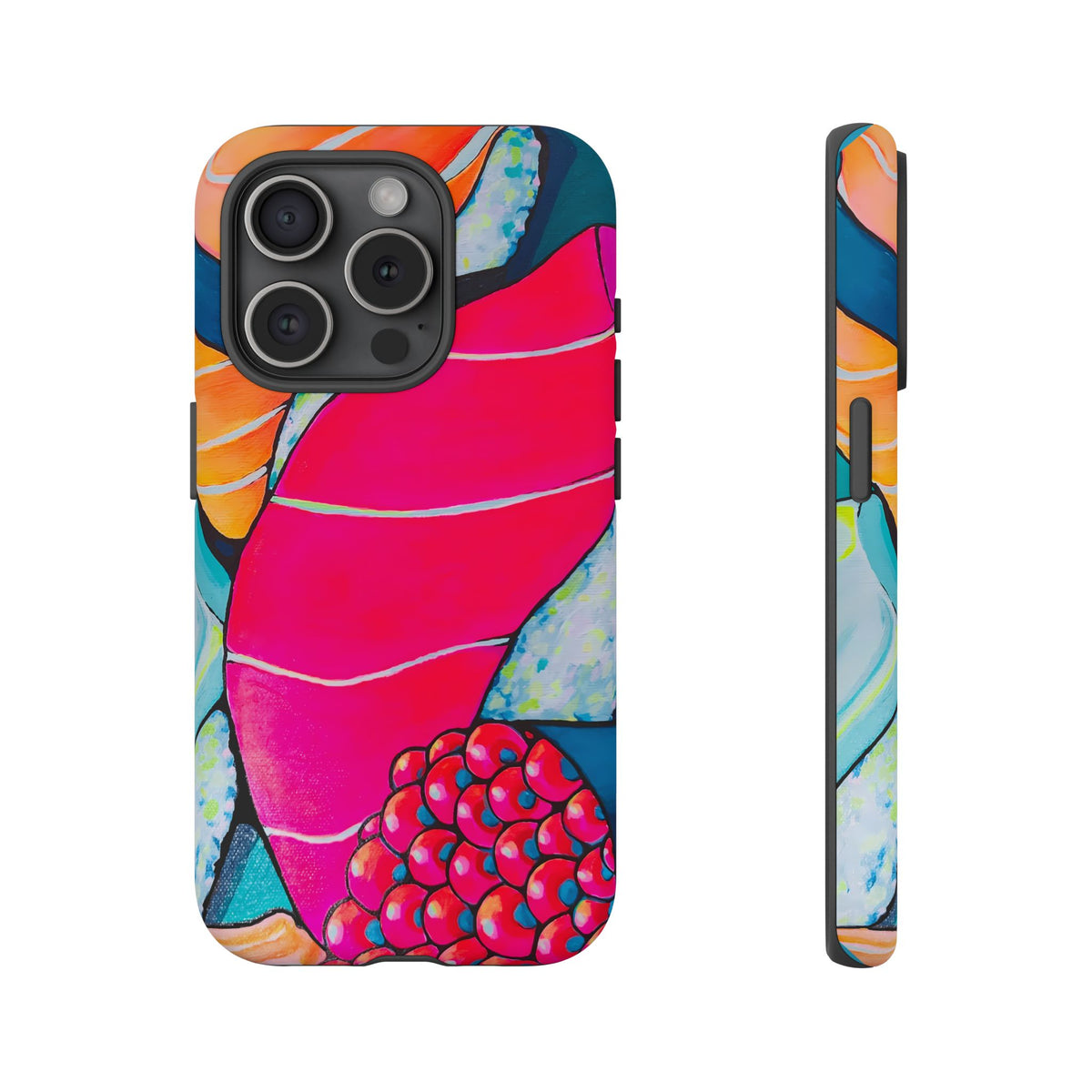 Coque de téléphone résistante Néon Sushi