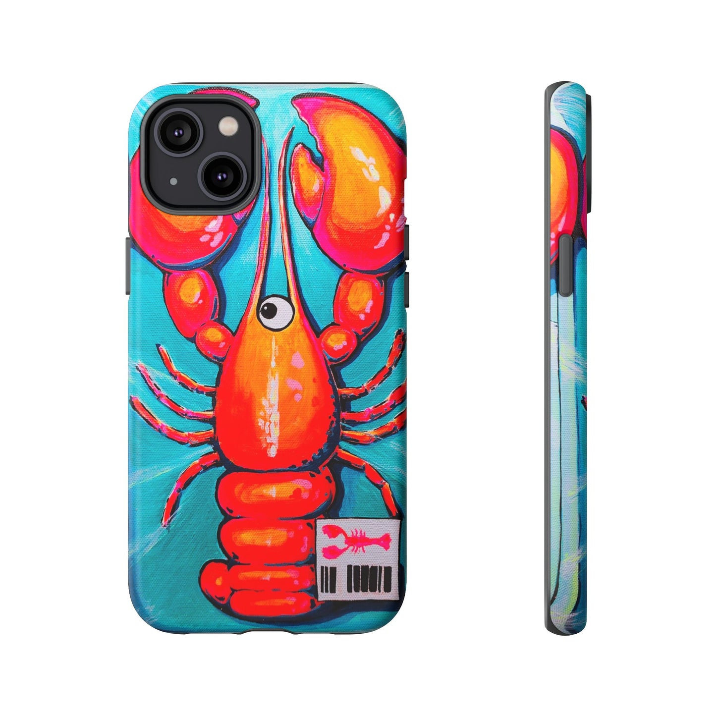 Neon Lobster Tough Phone Case