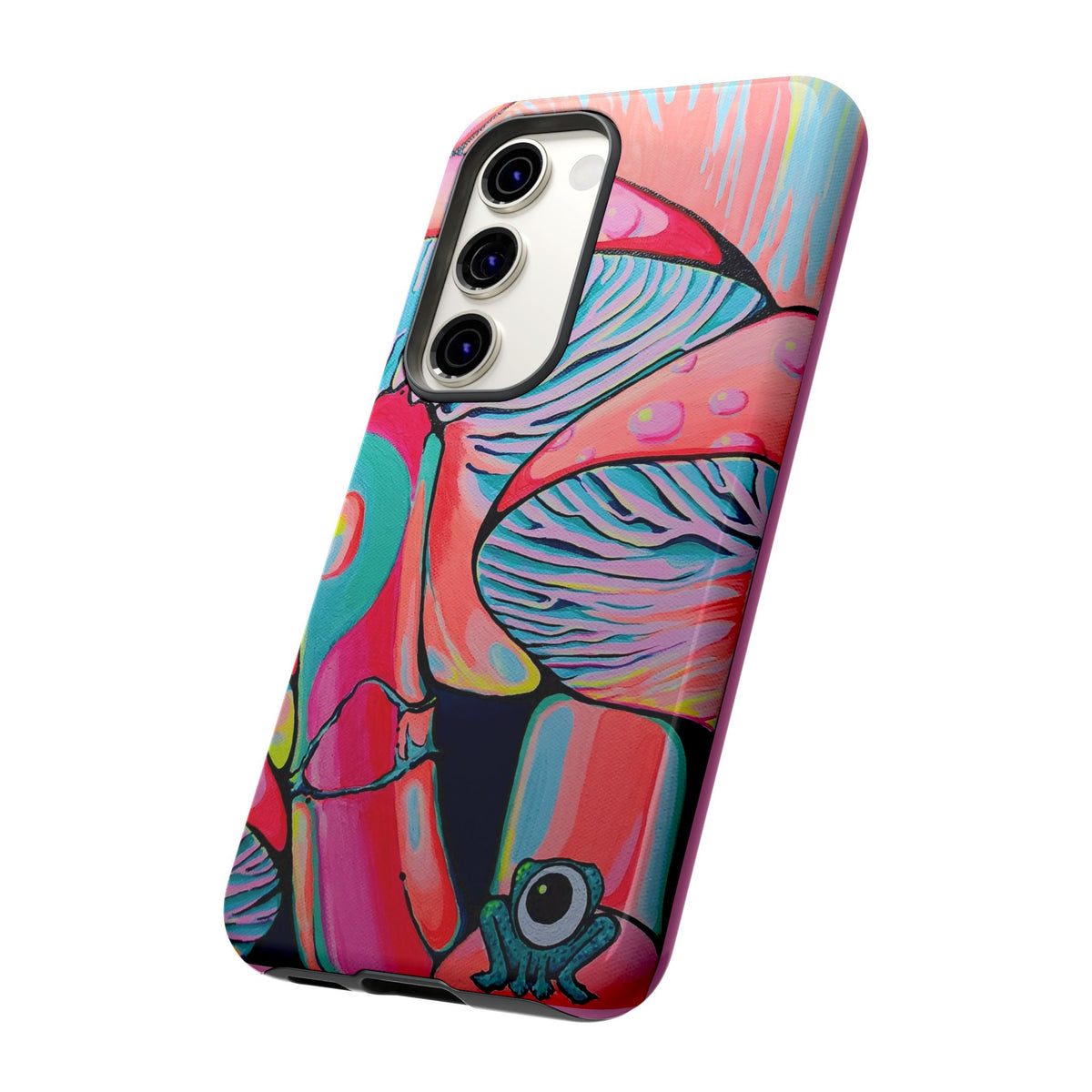 Coque de téléphone résistante Trippy Mushrooms