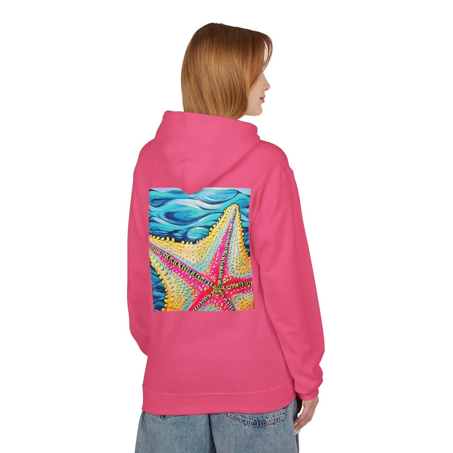 Unisex Starfish Beach Bocas Soft Hoodie