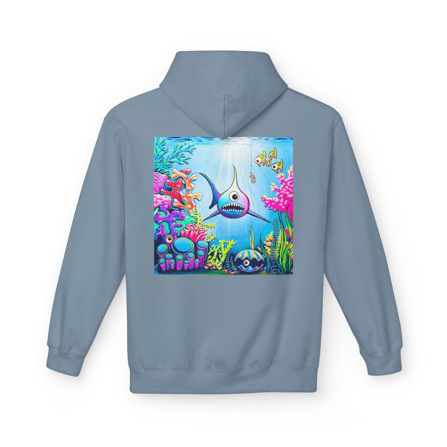 Unisex Cyclops Shark Soft Hoodie