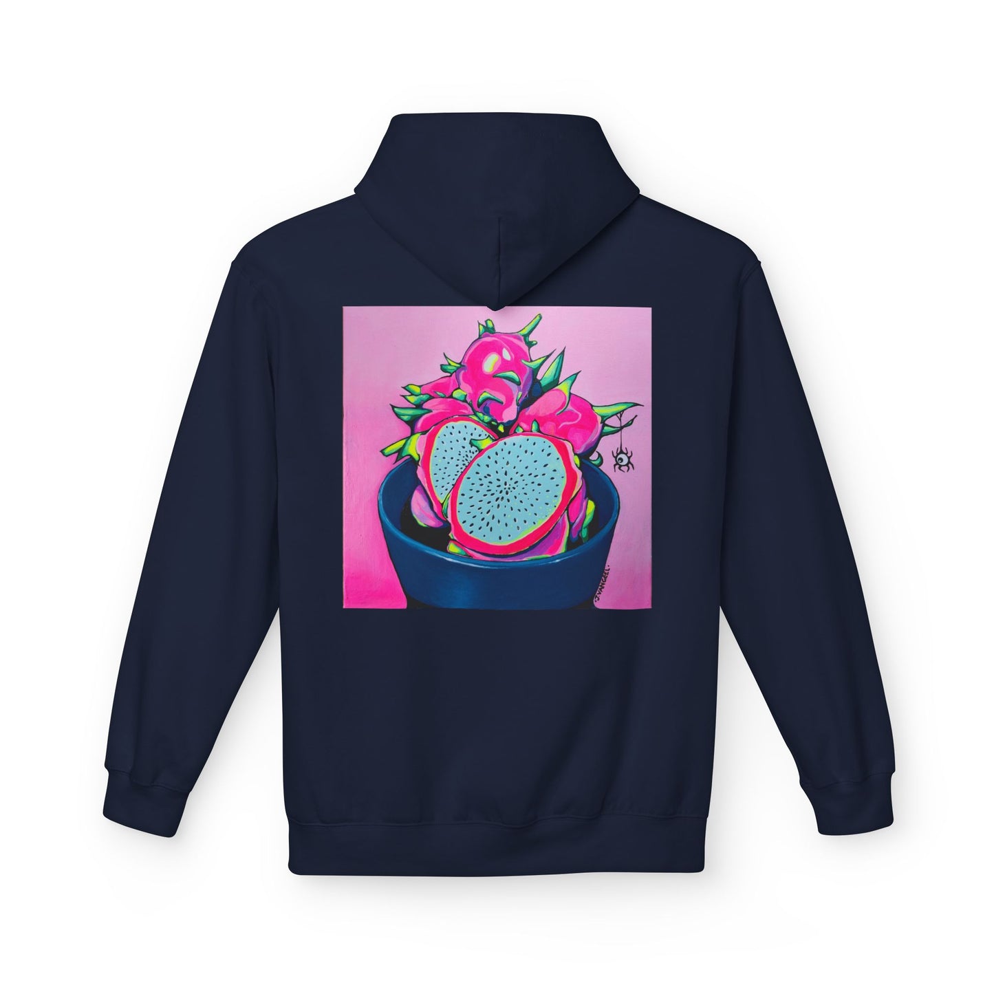 Unisex Neon Pink Dragon Fruit Soft Hoodie