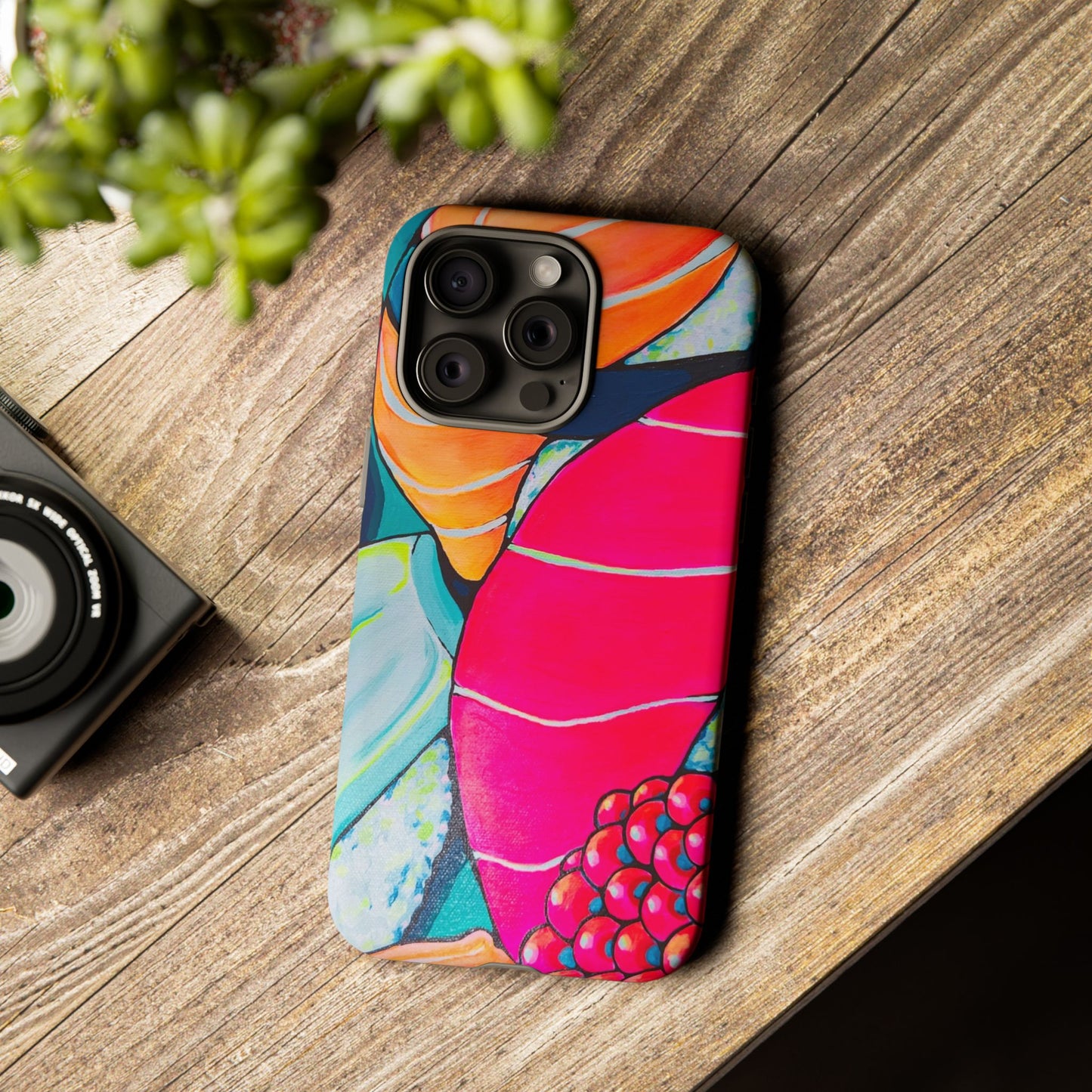Neon Sushi Tough Phone Case