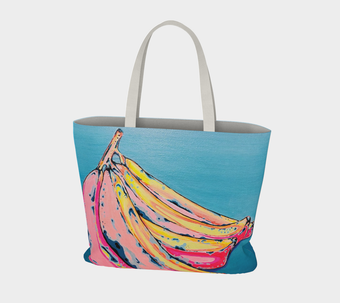 Neon Bananas Market Tote