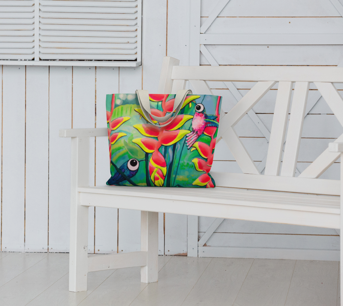 Cyclops Hummingbirds Market Tote