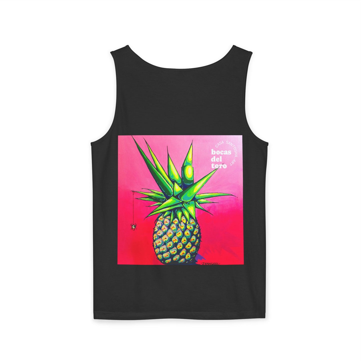 Unisex Neon Pineapple Tank Top - Perfect for Summer Vibes