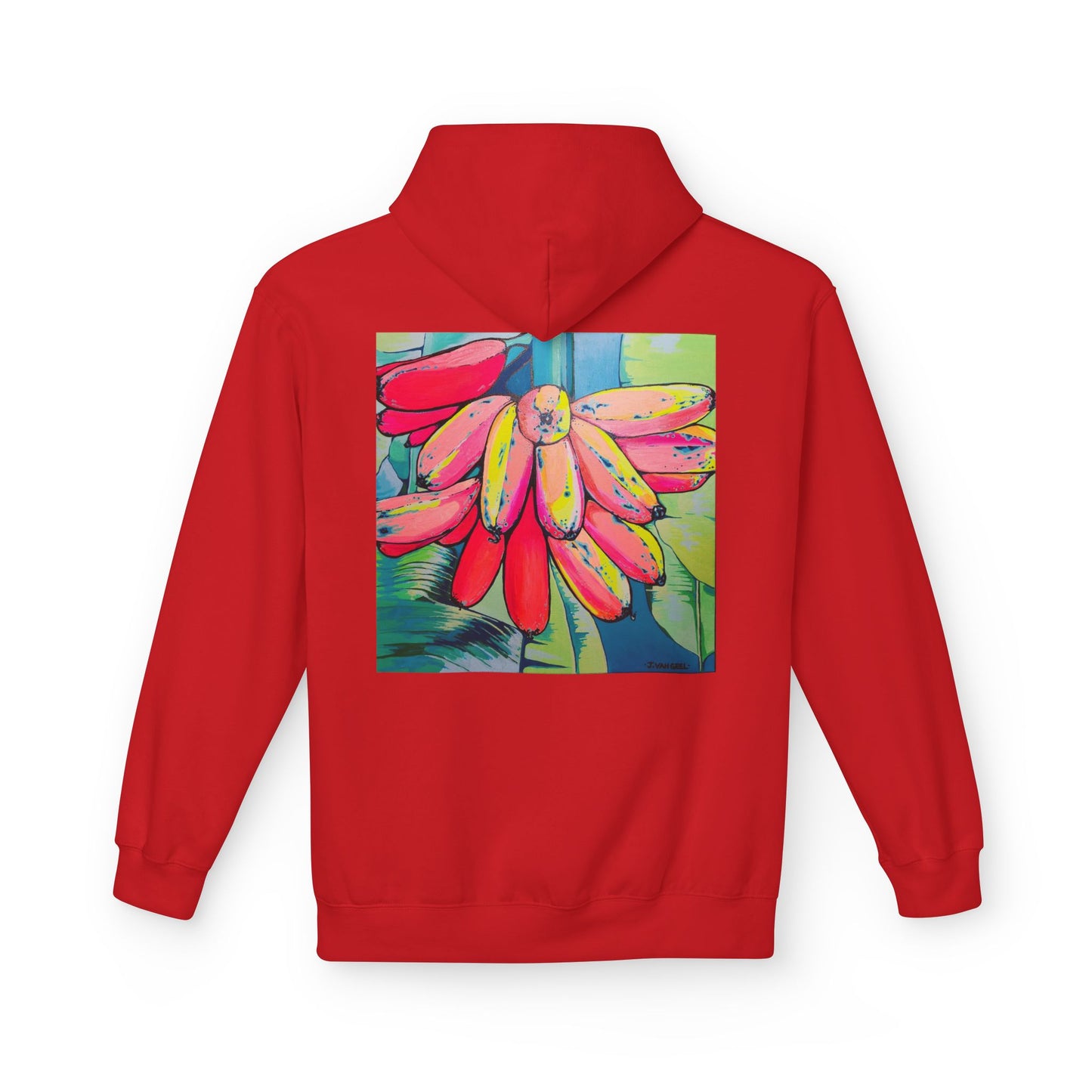 Unisex Neon Primitivo Bananas Soft Hoodie