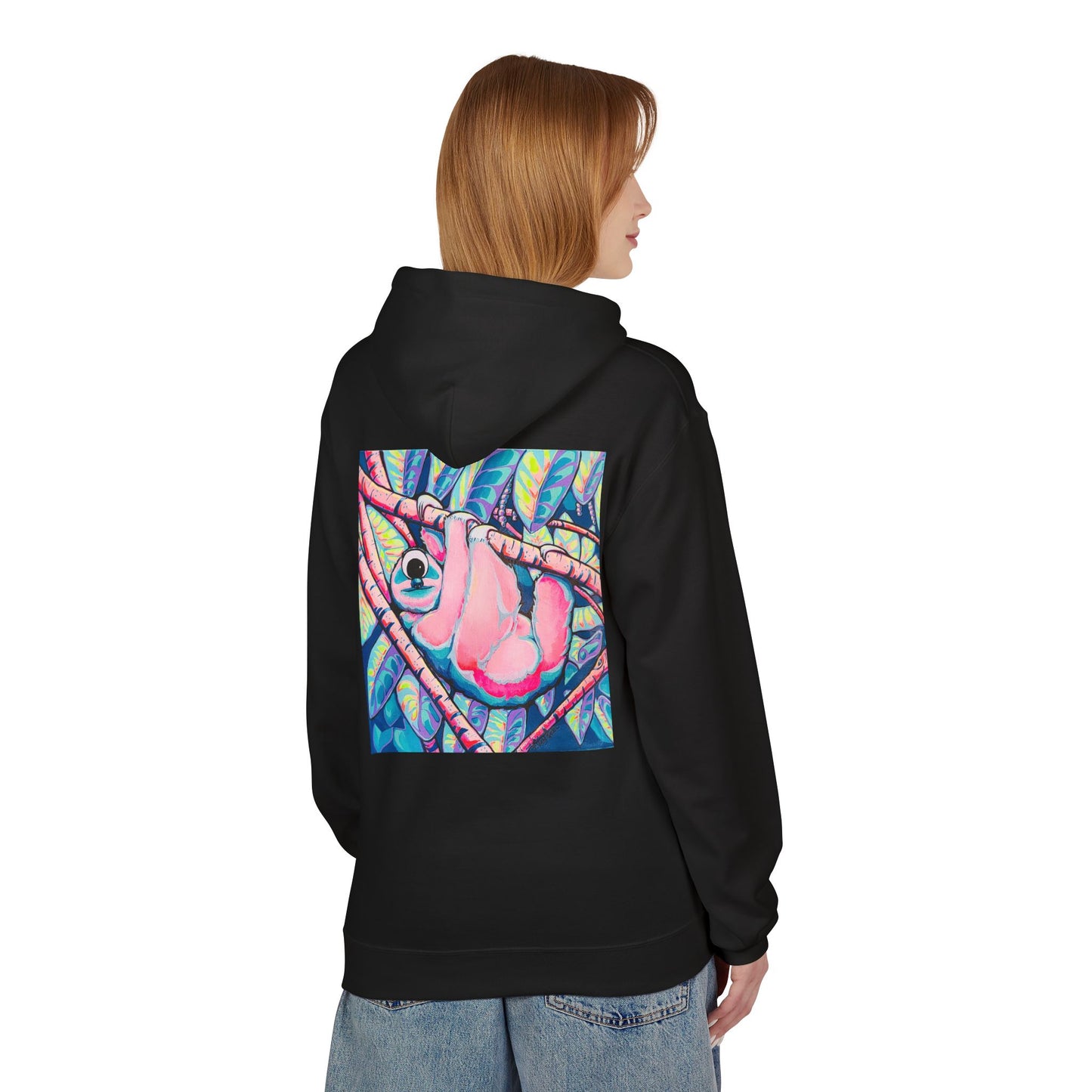 Unisex Cyclops Sloth Soft Hoodie