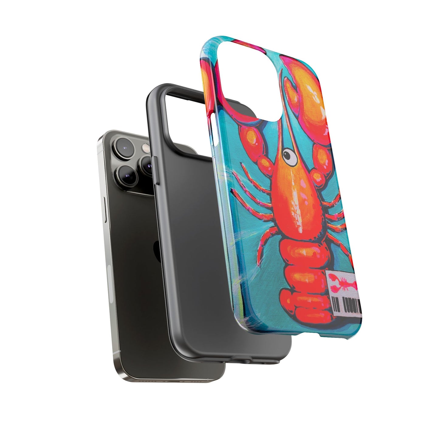 Neon Lobster Tough Phone Case