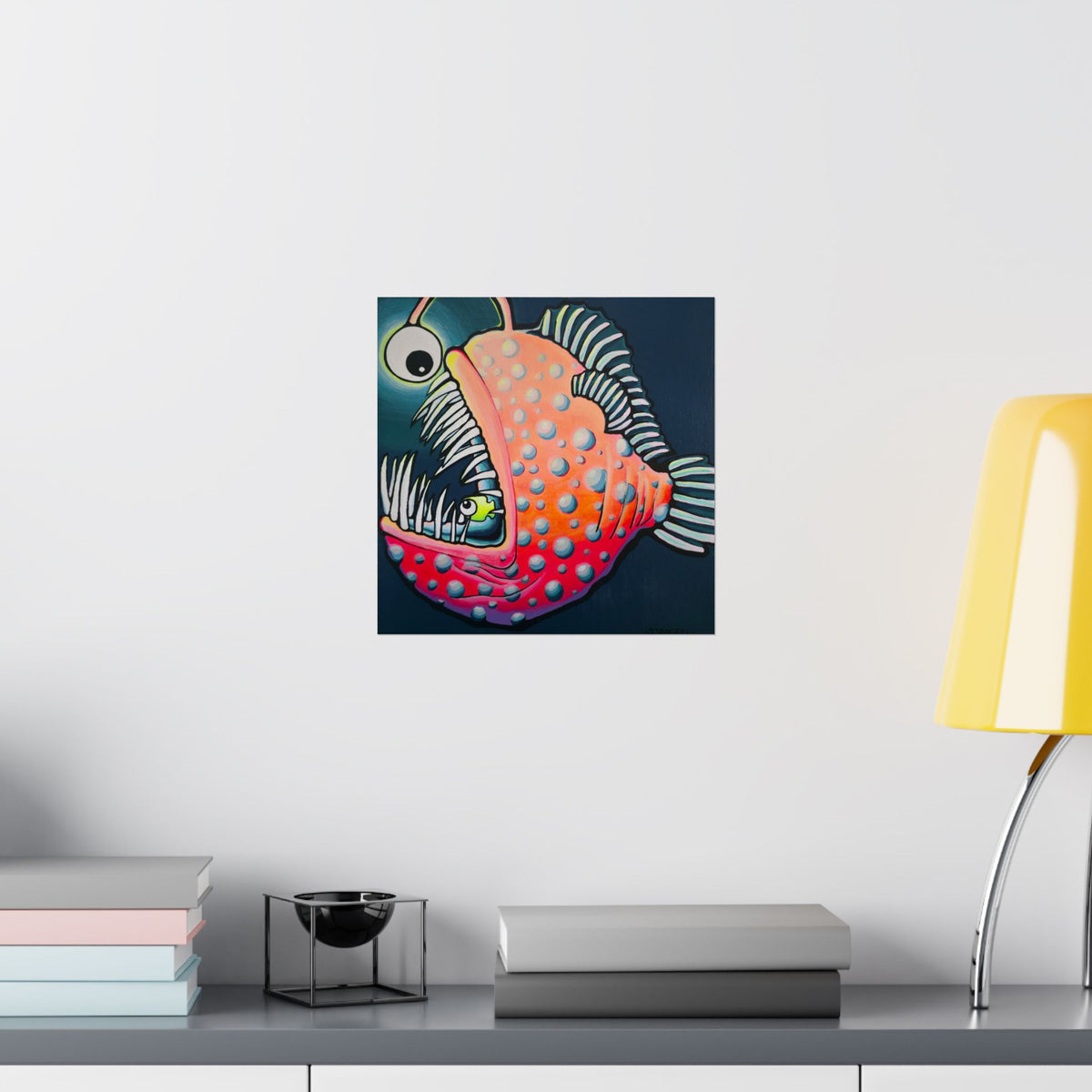 Cyclops Anglerfish Giclée Art Poster