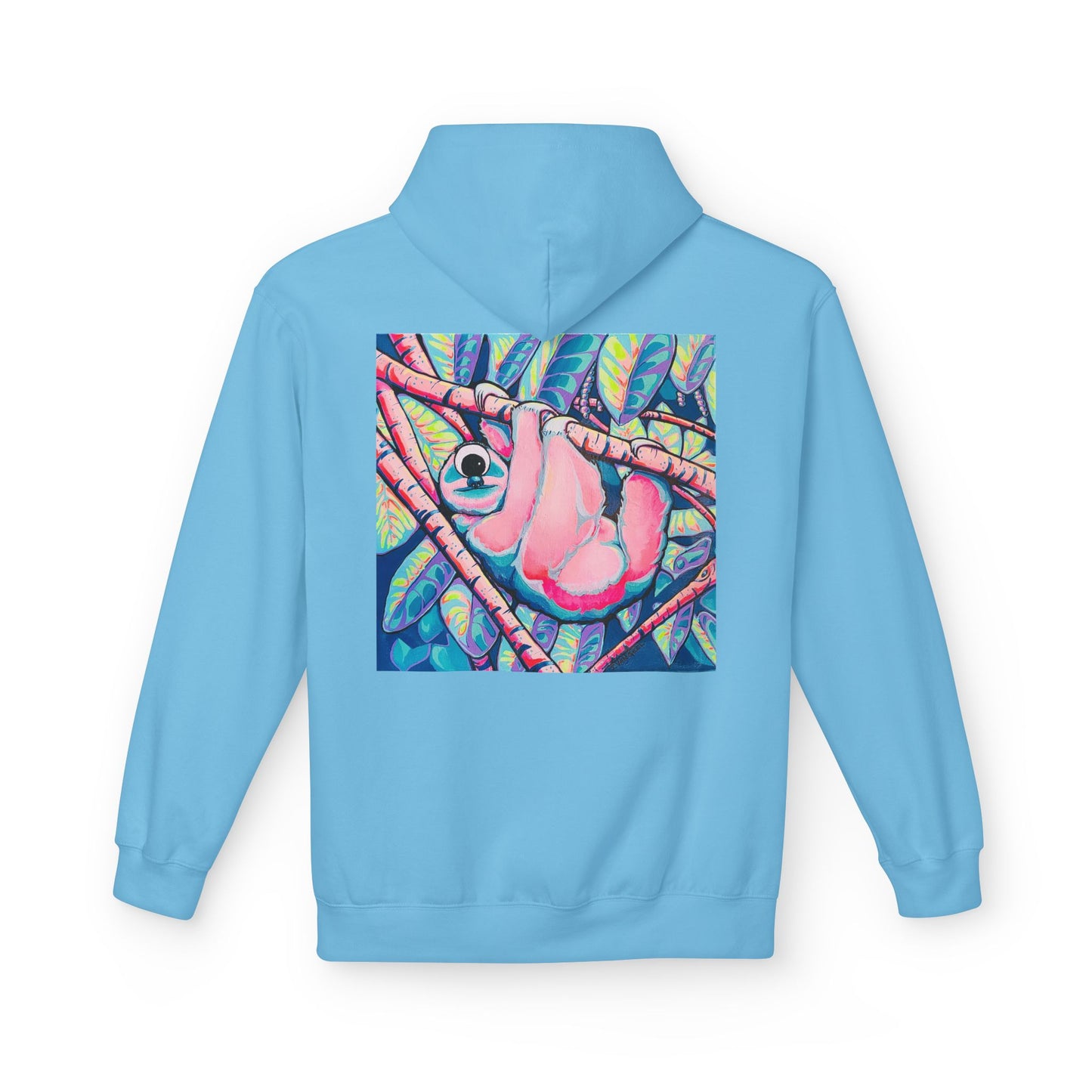 Unisex Cyclops Sloth Soft Hoodie