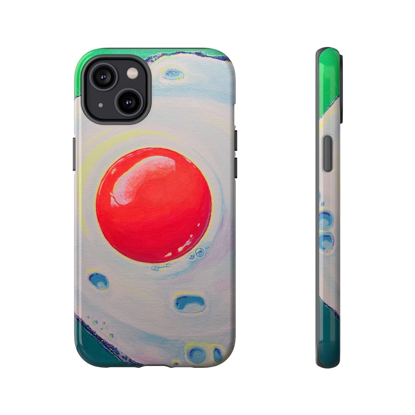 Neon Fried Egg Tough Phone Case