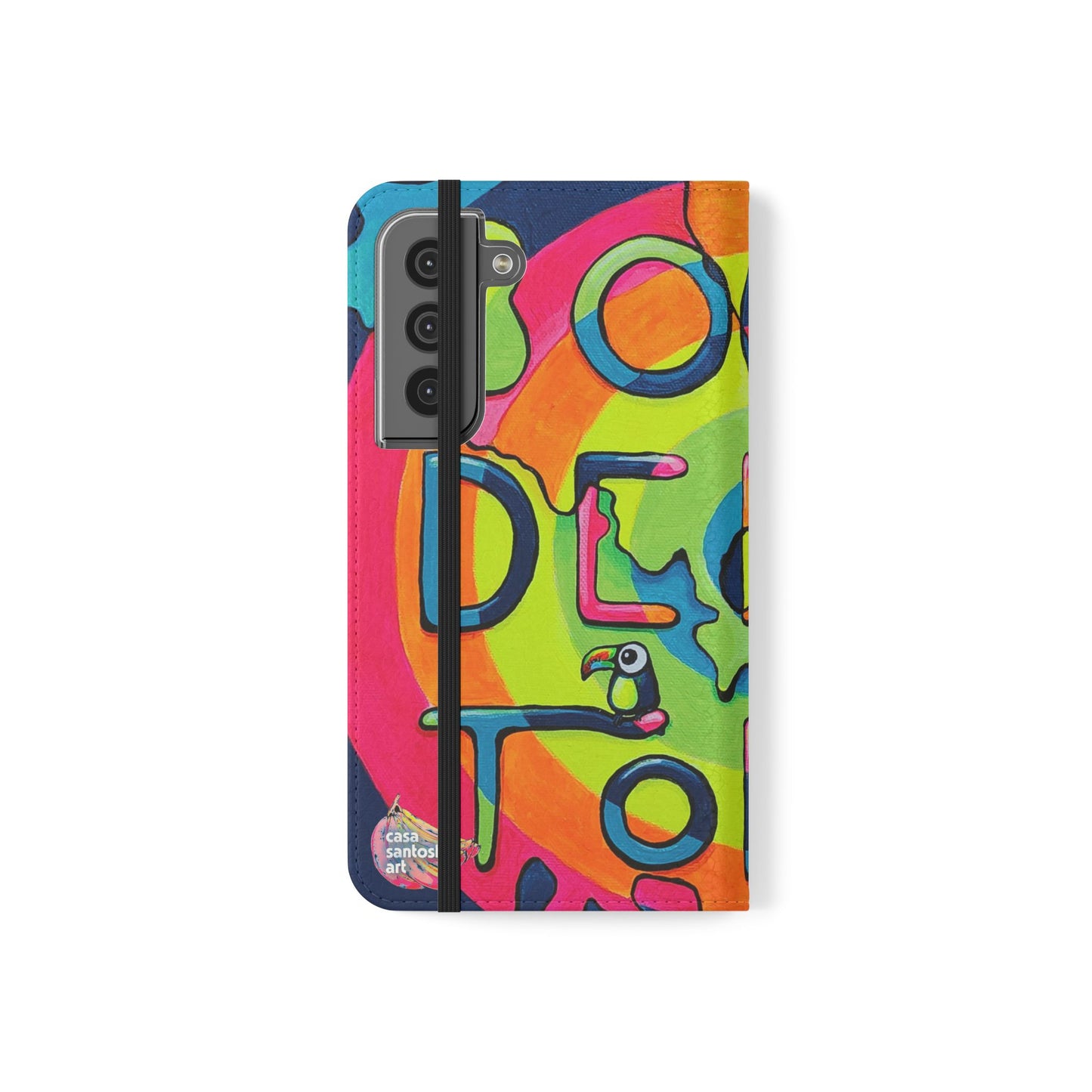 Bocas Del Toro Islands Flip Phone Case – Wallet Cover with Card Slots