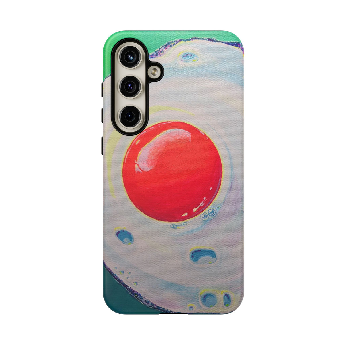 Neon Fried Egg Tough Phone Case