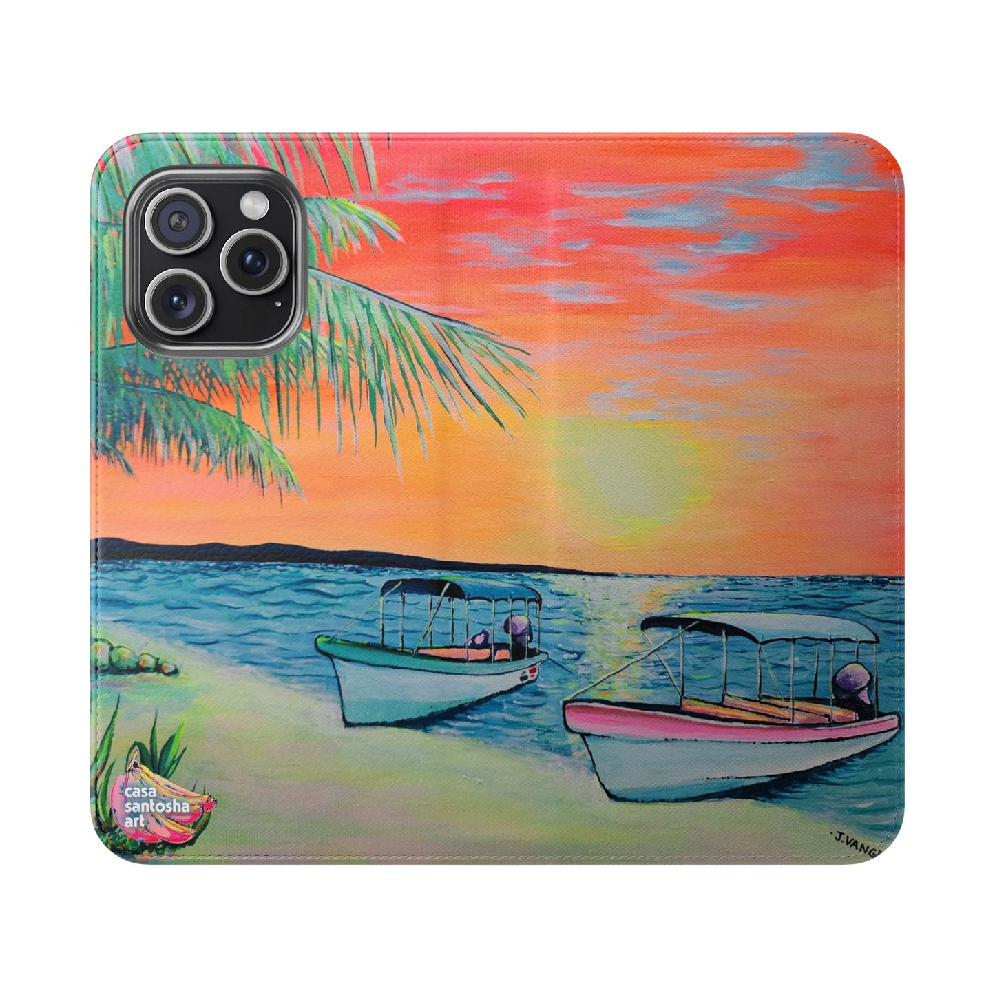 Panga Express Flip Phone Case – Wallet Cover with Card Slots