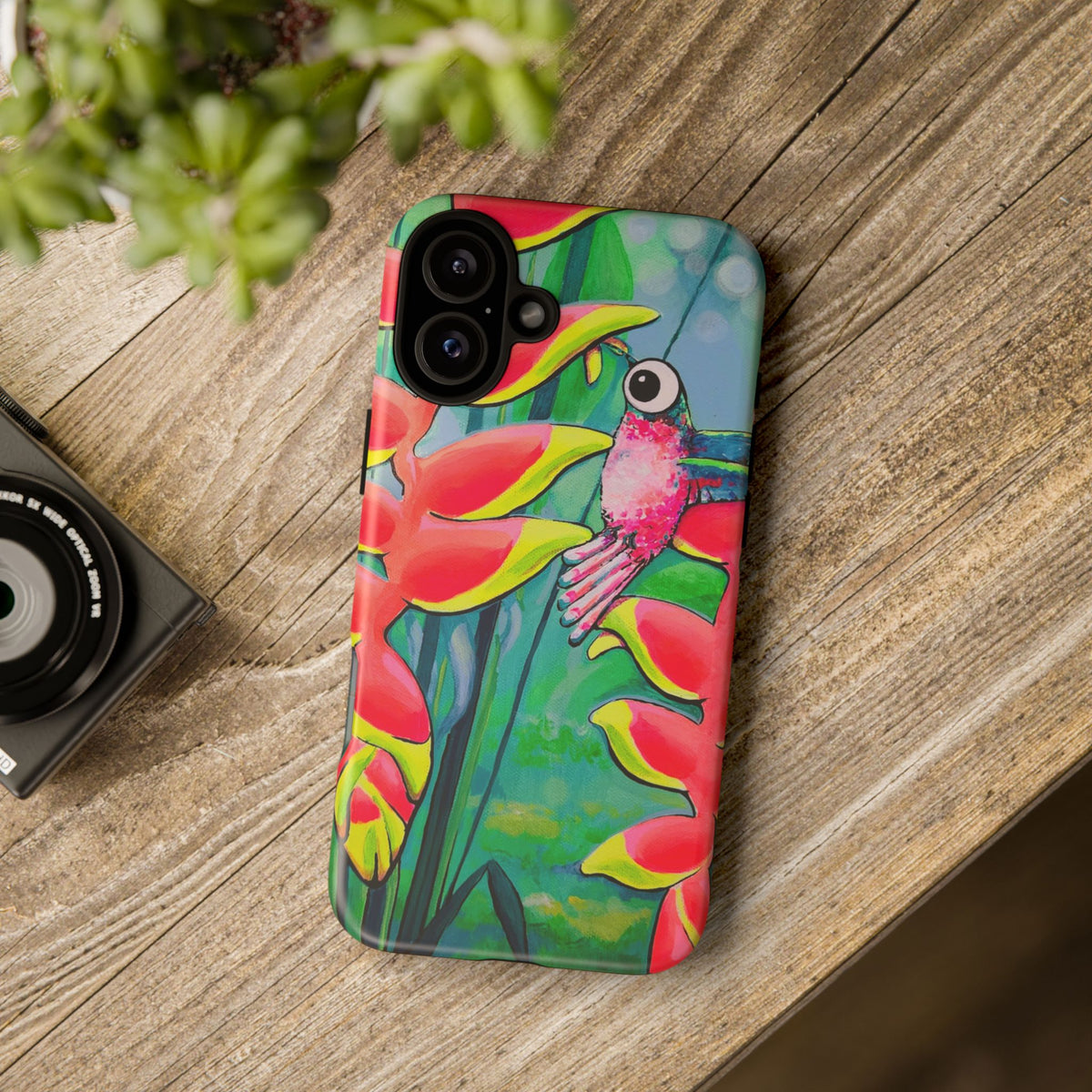 Cyclops Hummingbirds Tough Phone Case