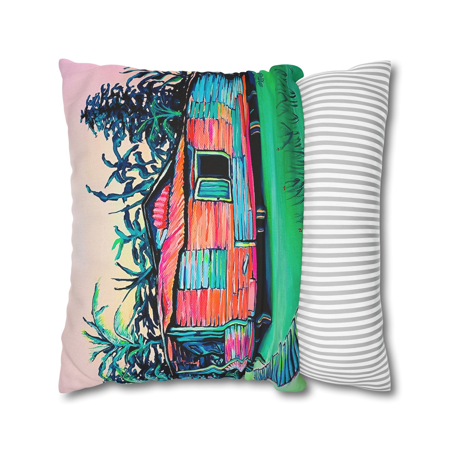 Luis Russell House Bocas Pillowcase for Throw Pillow, Cover Only