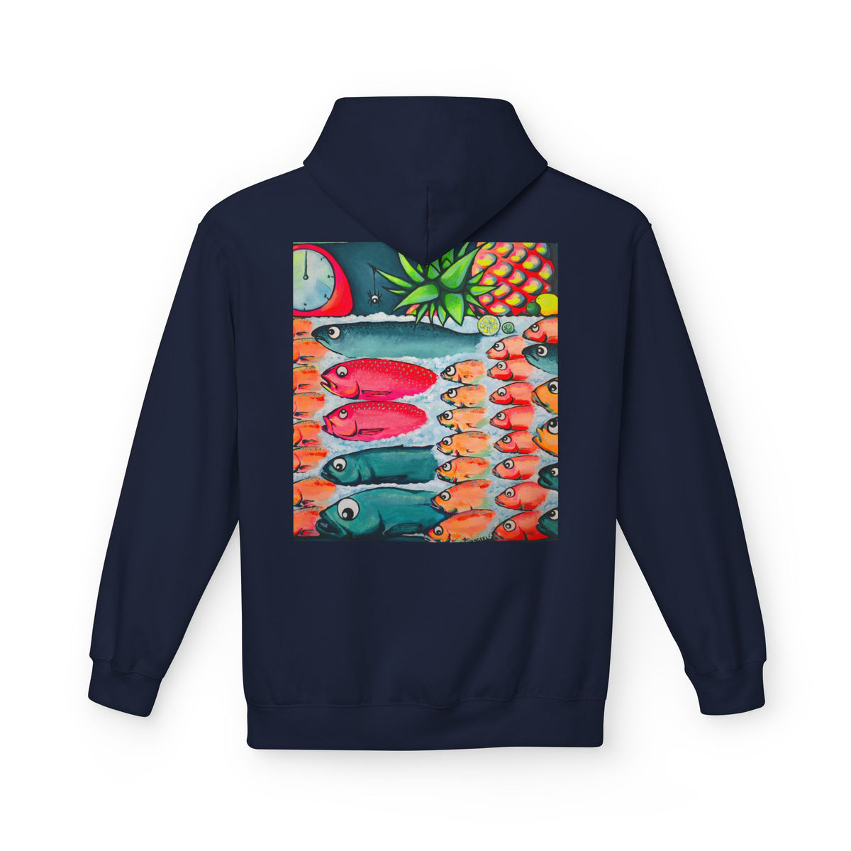 Unisex Neon Cabo Fish Market Soft Hoodie