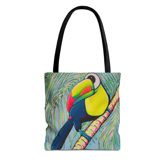 Premium Cyclops Toucan Tote Bag, Original Artist Design, Reusable Shopping Tote,  Eco-Friendly
