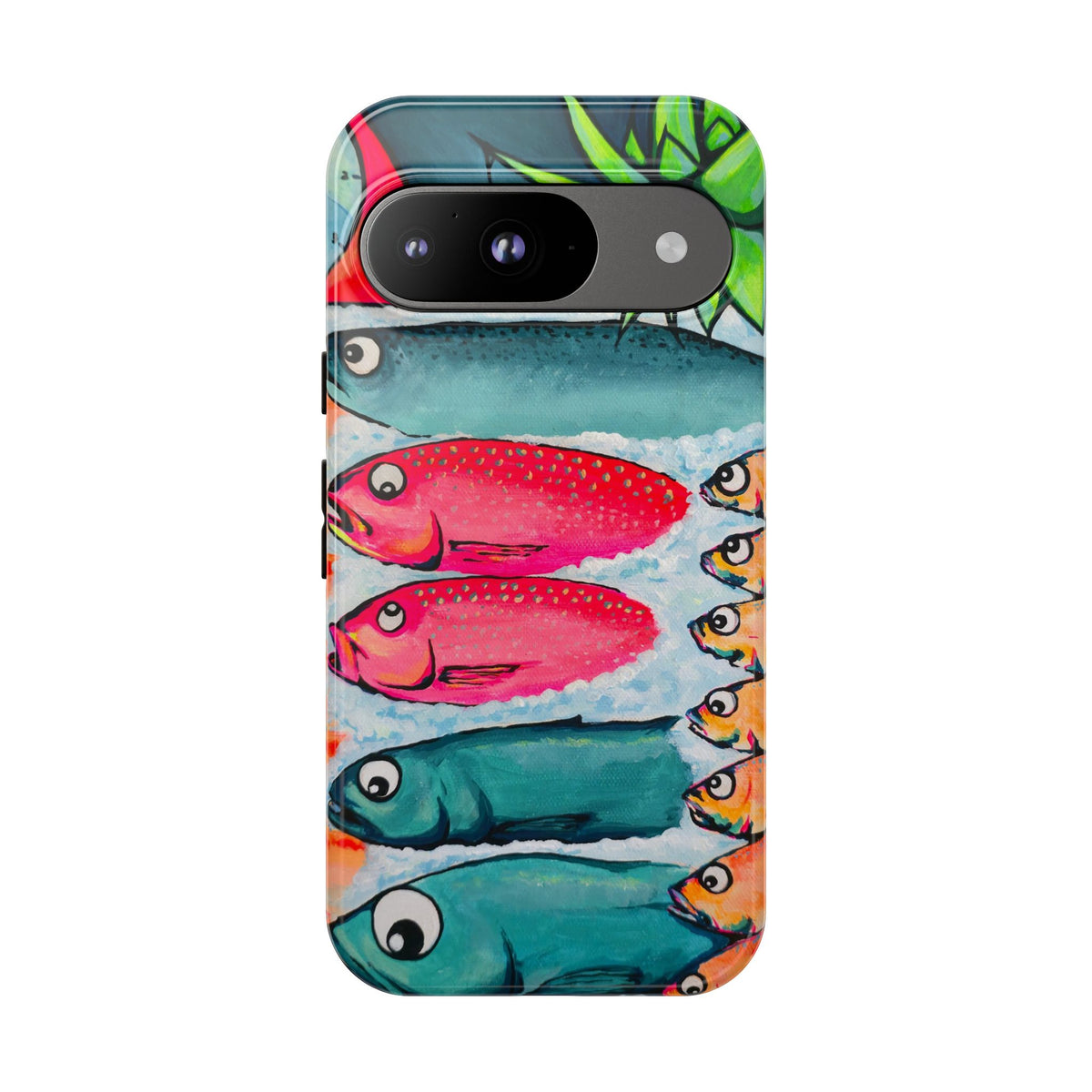 Neon Cabo Fish Market Tough Phone Case