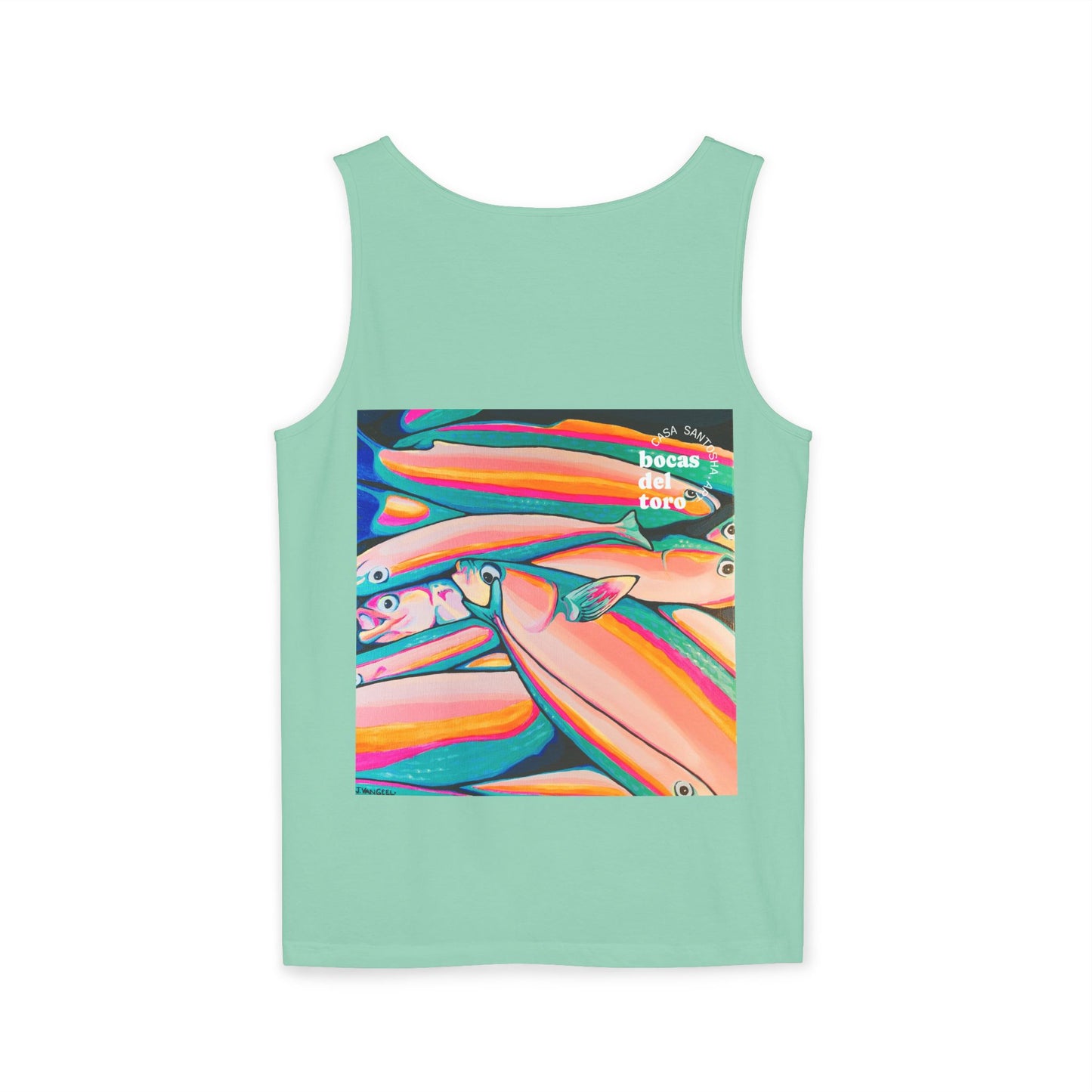 Unisex Neon Fish Tank Top - Perfect for Summer Vibes