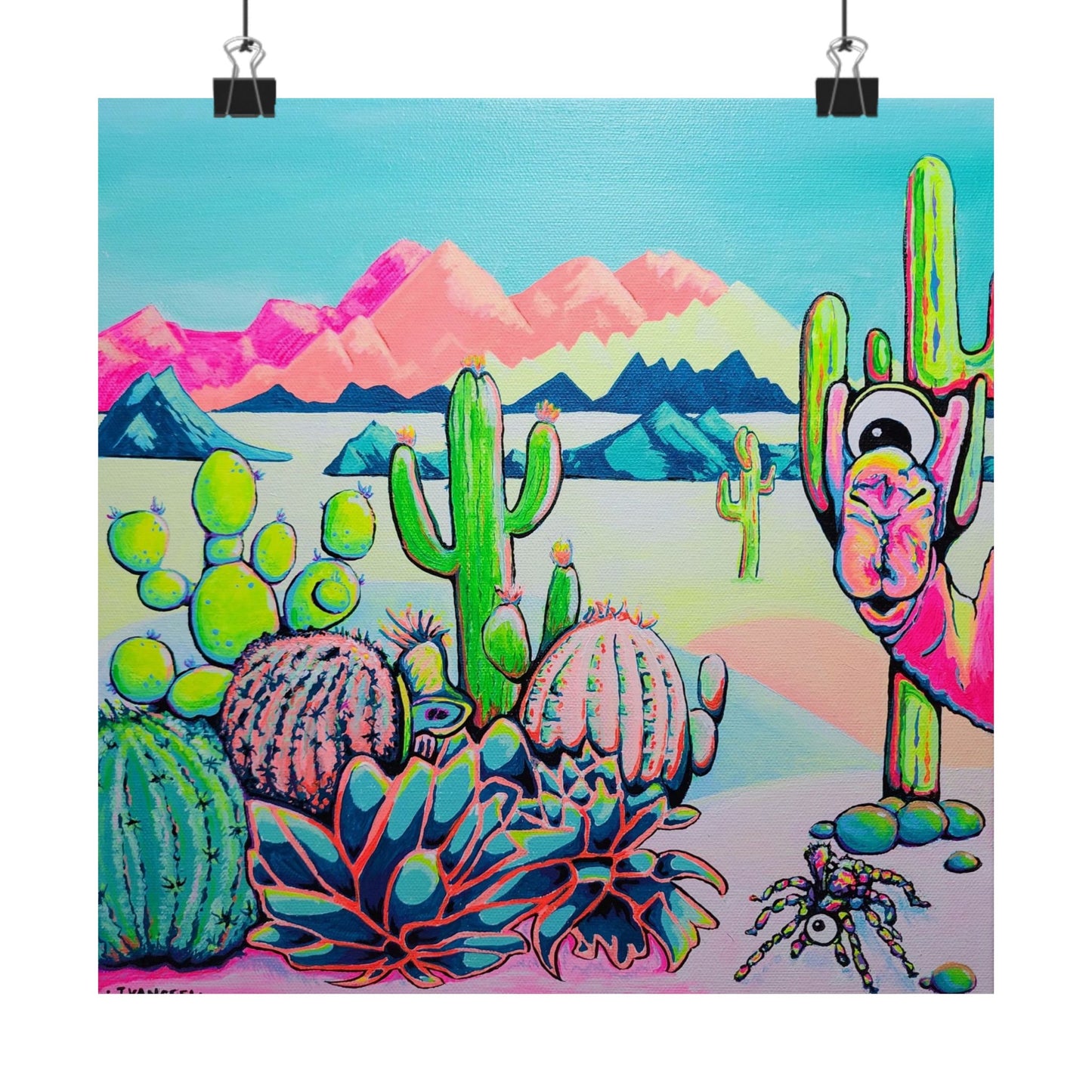 Cyclops Camel Giclée Art Poster
