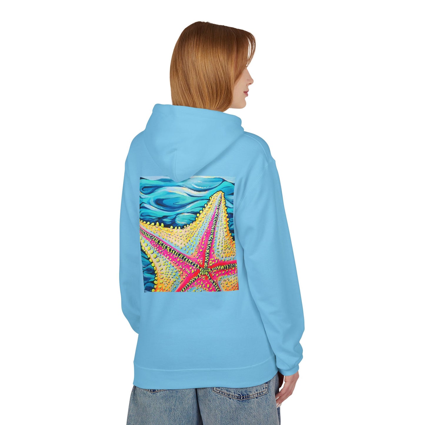 Unisex Starfish Beach Bocas Soft Hoodie