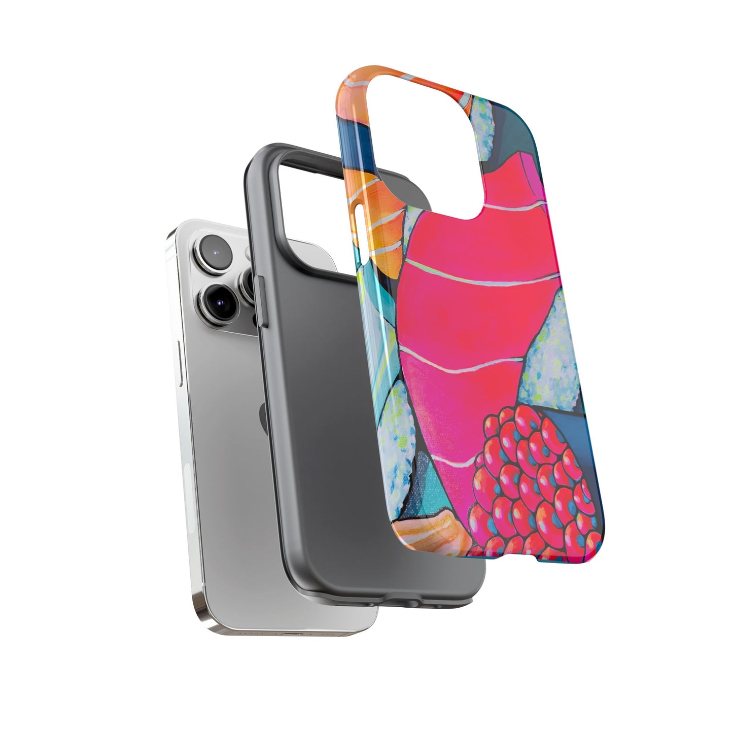 Coque de téléphone résistante Néon Sushi