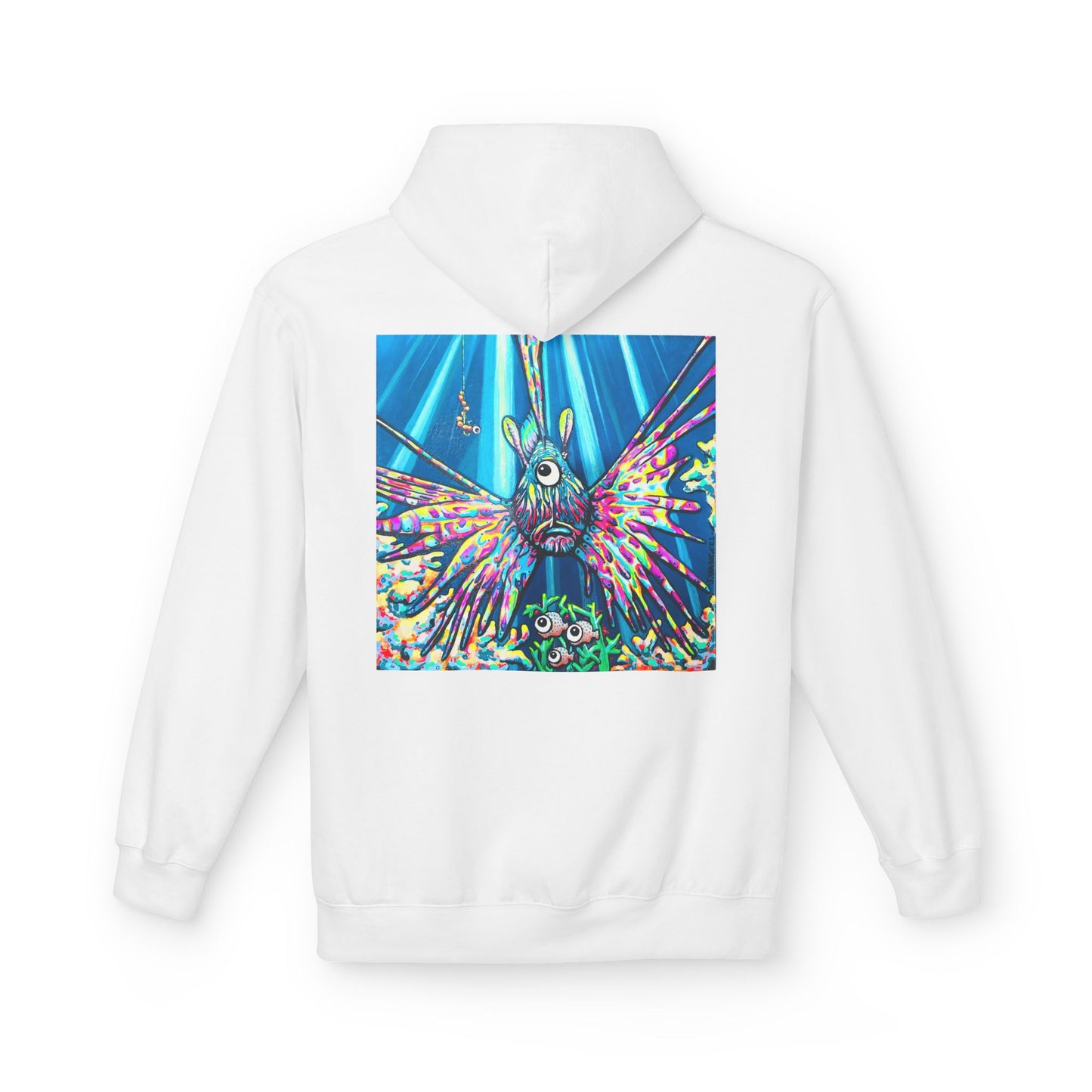 Unisex Cyclops Lionfish Soft Hoodie