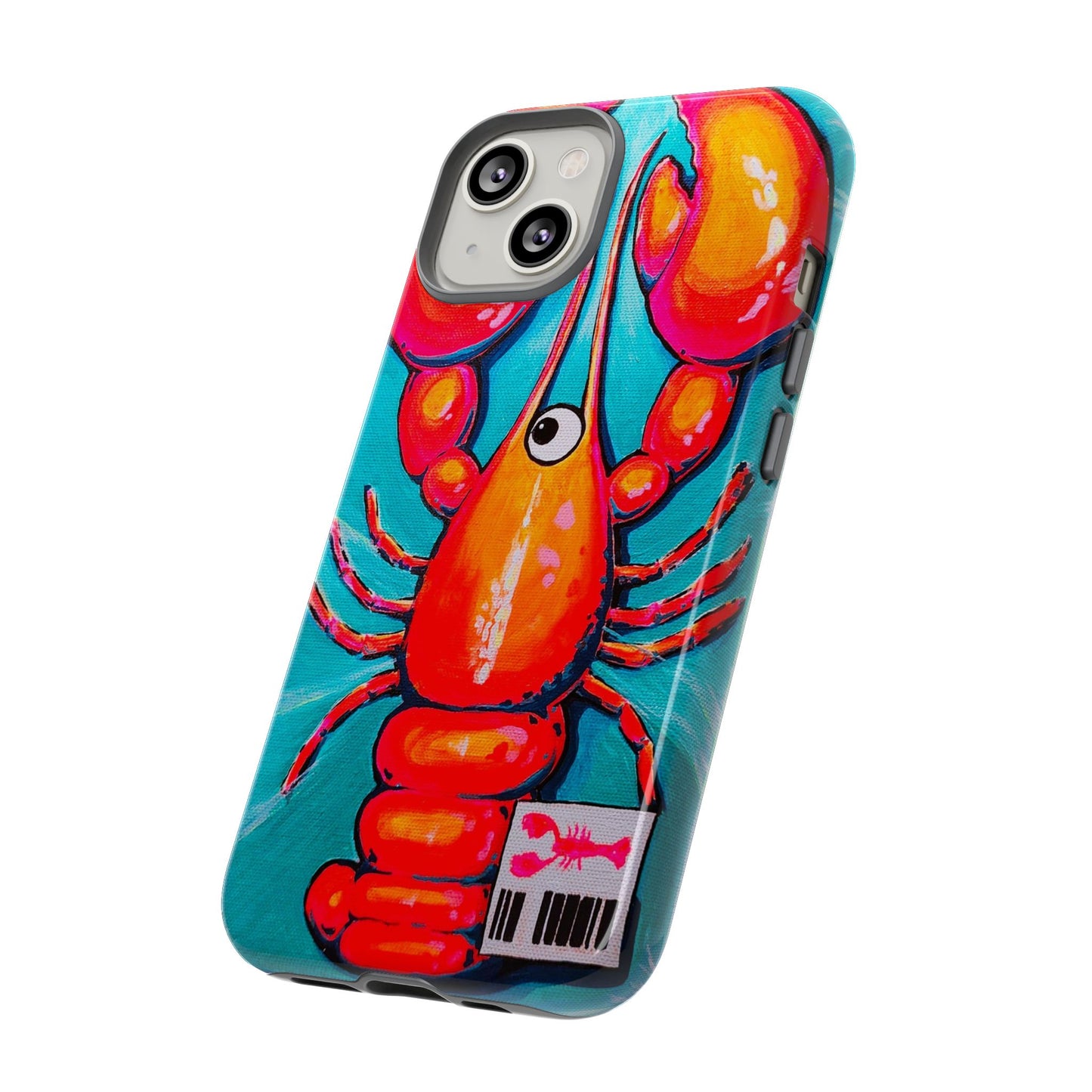 Neon Lobster Tough Phone Case