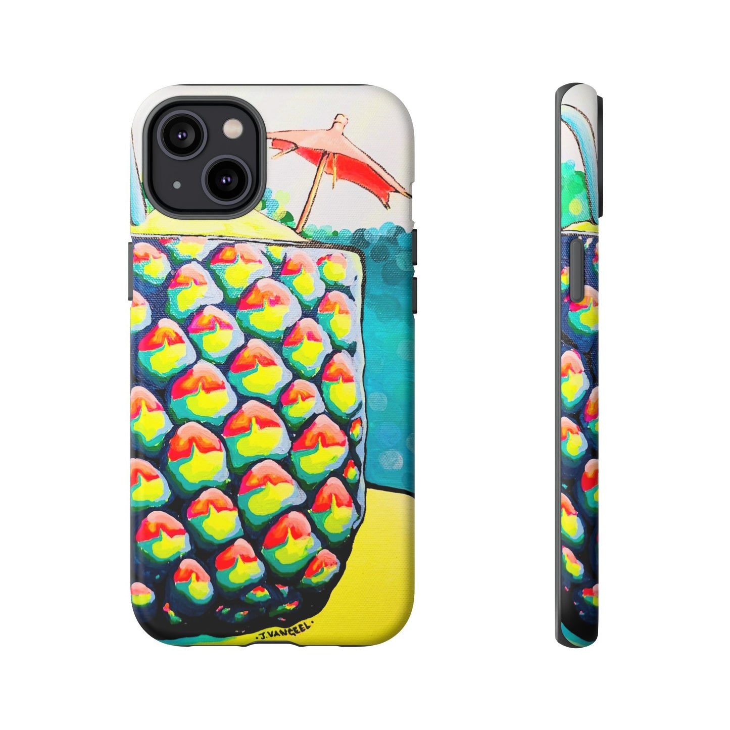 Neon Piña Colada Tough Phone Case