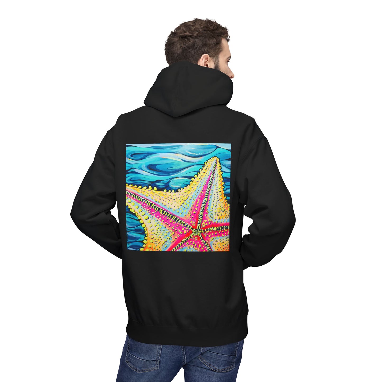 Unisex Starfish Beach Bocas Soft Hoodie