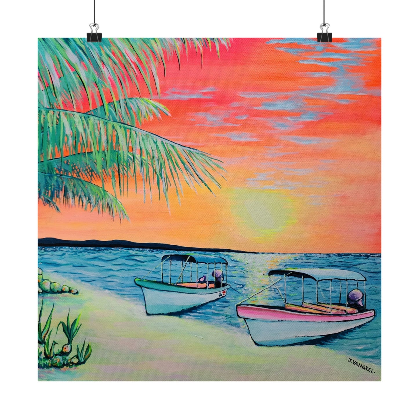 Panga Express Giclée Art Poster