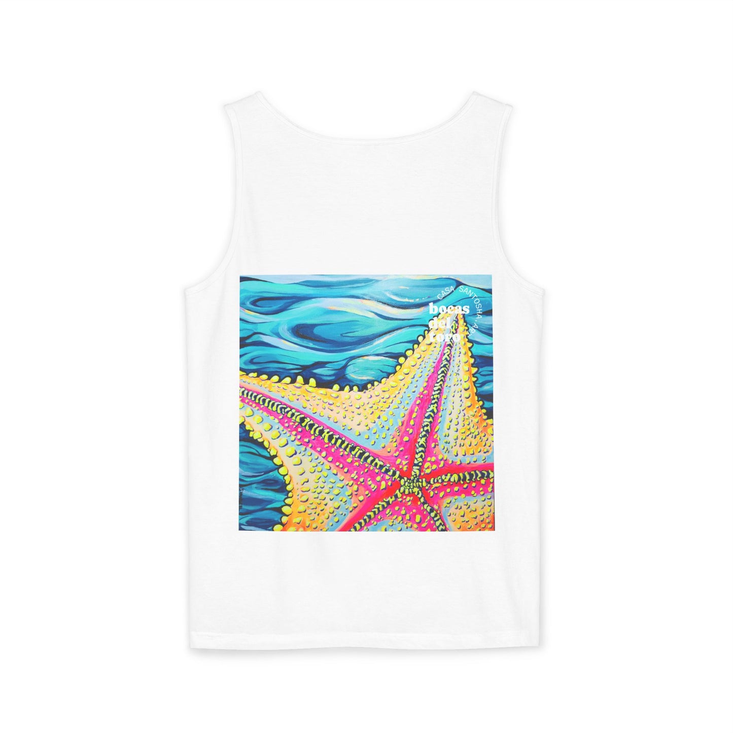 Unisex Starfish Beach Bocas Tank Top - Perfect for Summer Vibes