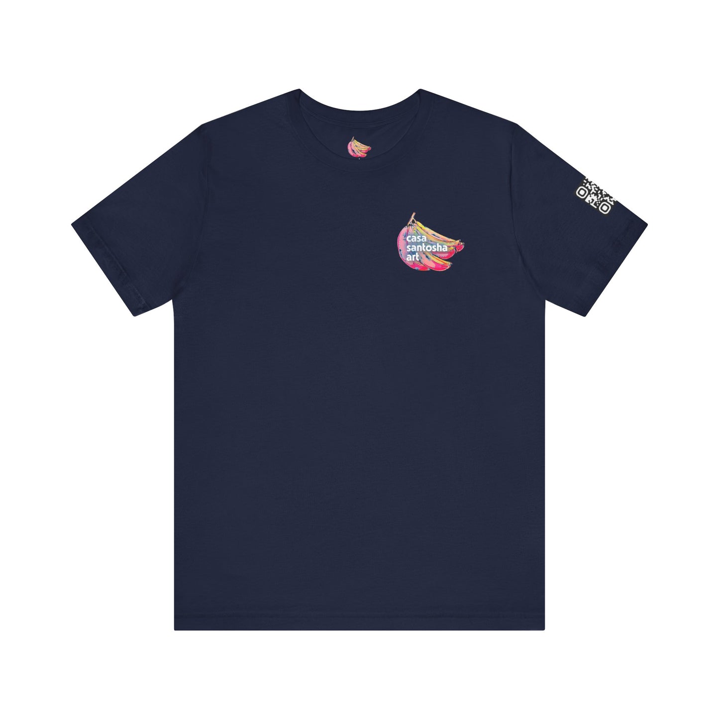T-shirt unisexe néon à motif poisson frit