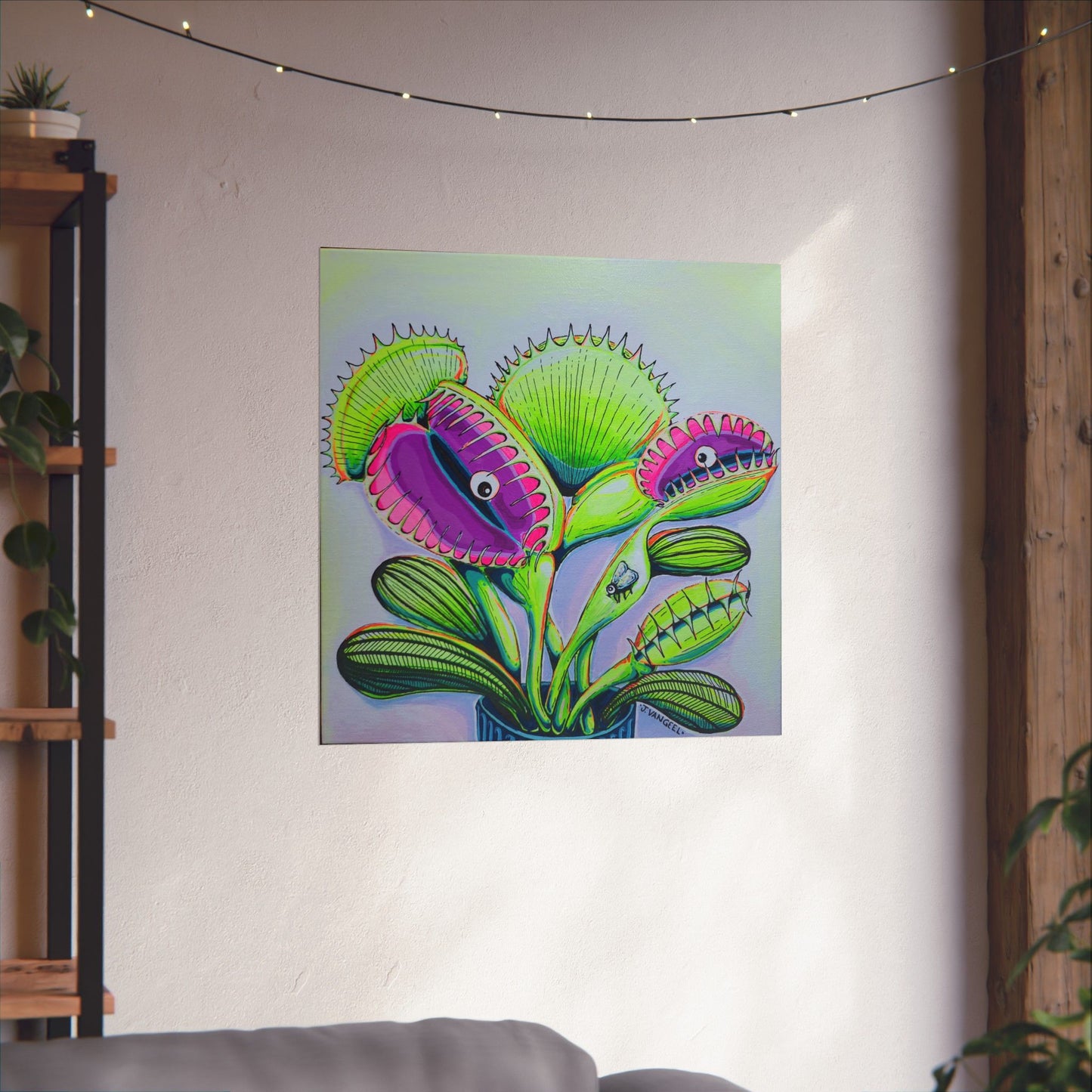 Cyclops Venus Fly Trap Giclée Art Poster