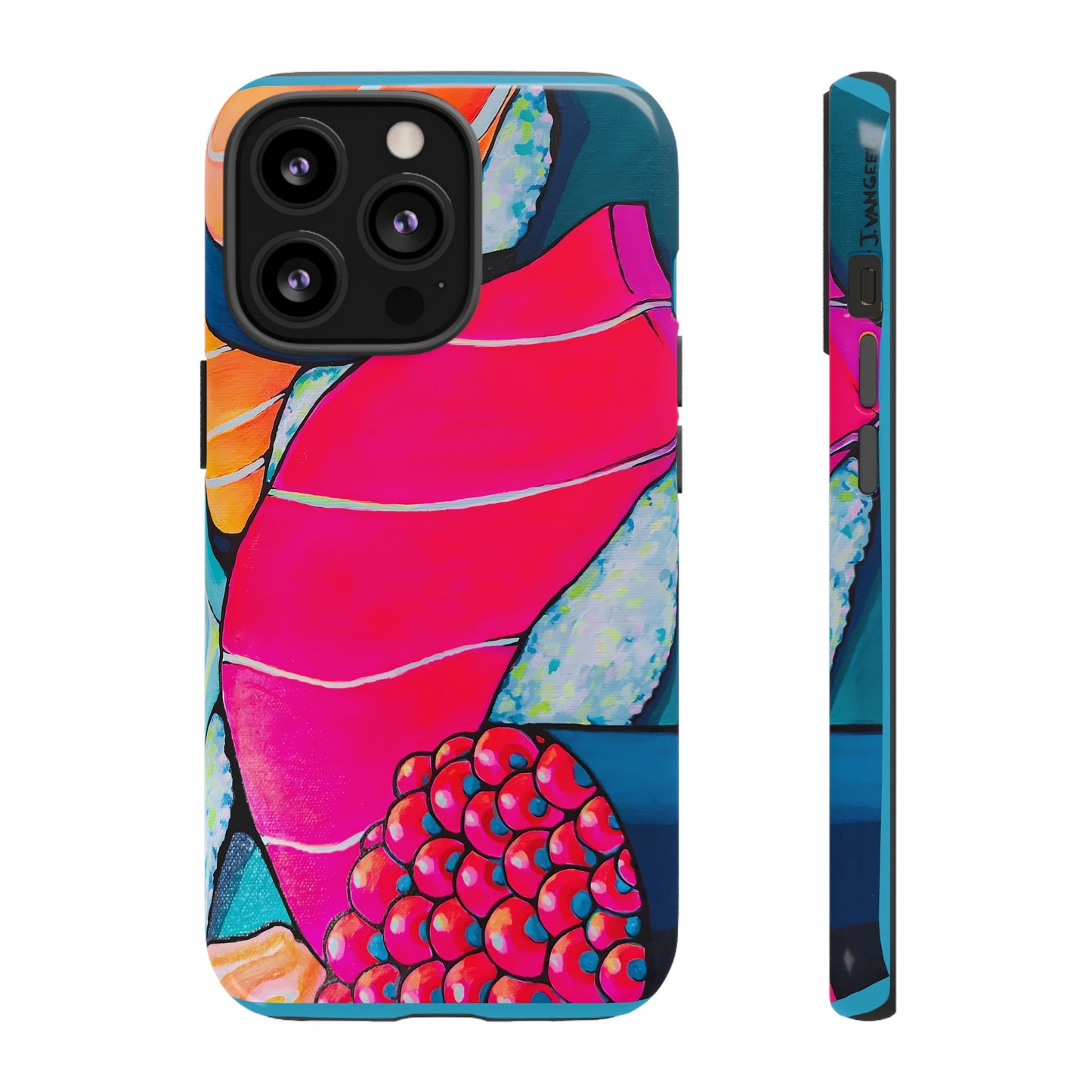 Coque de téléphone résistante Néon Sushi
