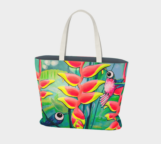 Cyclops Hummingbirds Market Tote