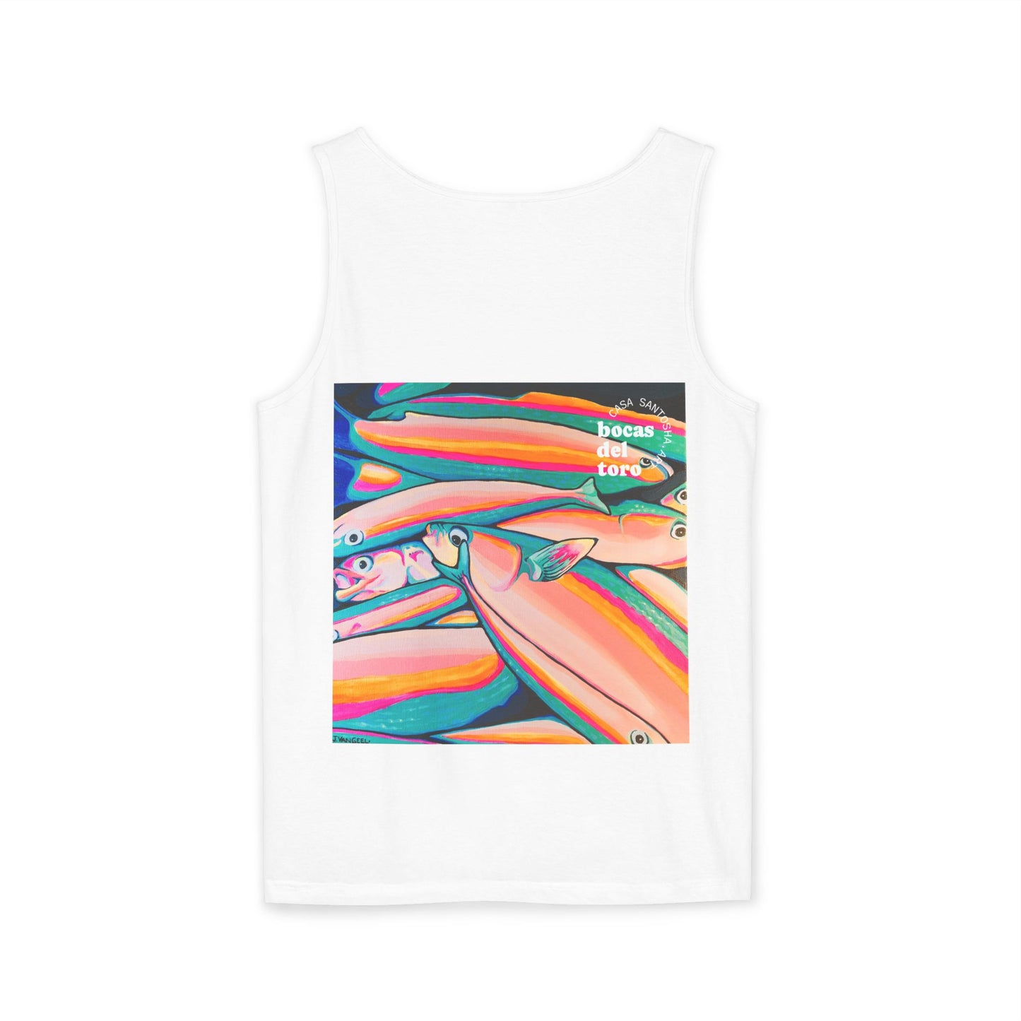 Unisex Neon Fish Tank Top - Perfect for Summer Vibes