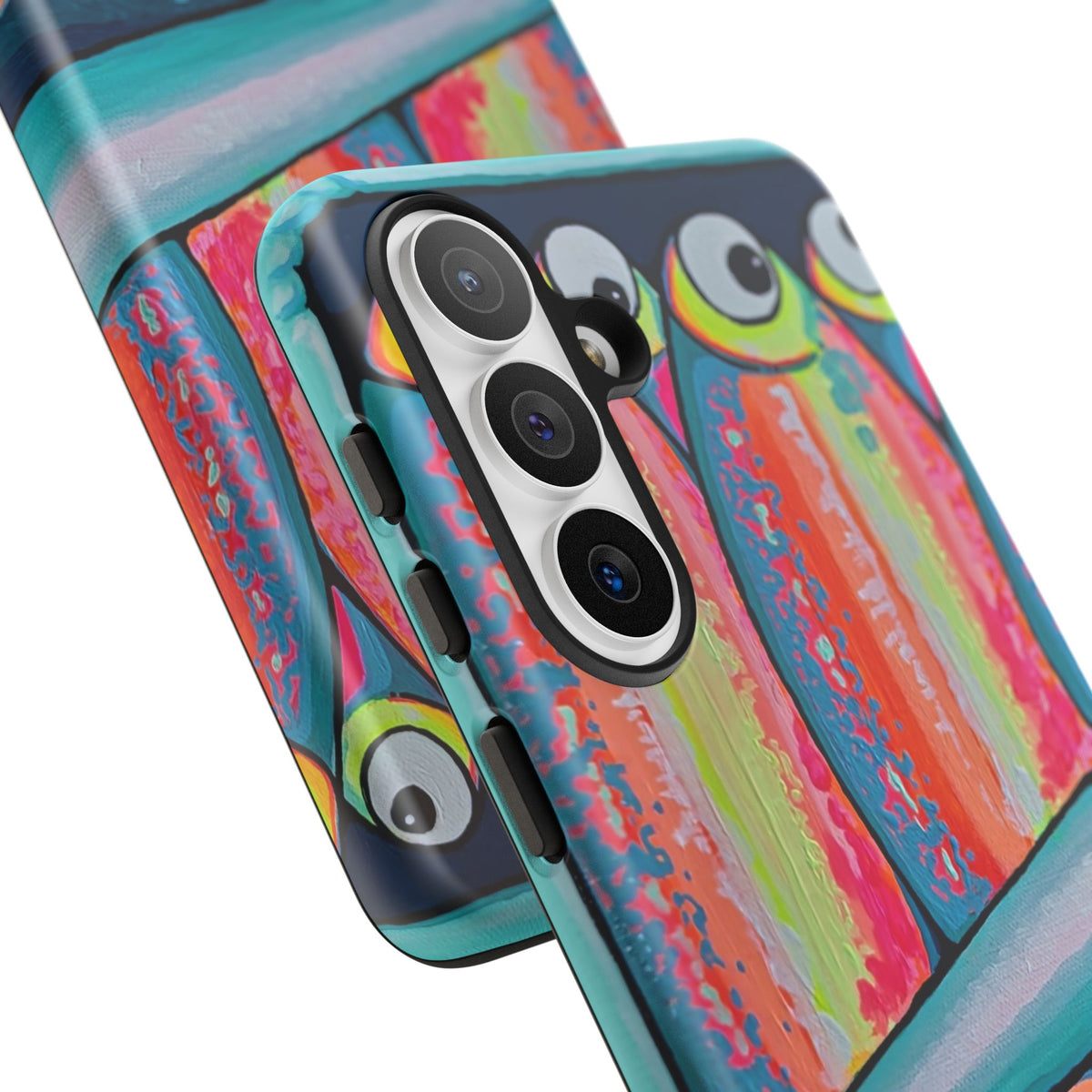 Neon Sardines Tough Phone Case