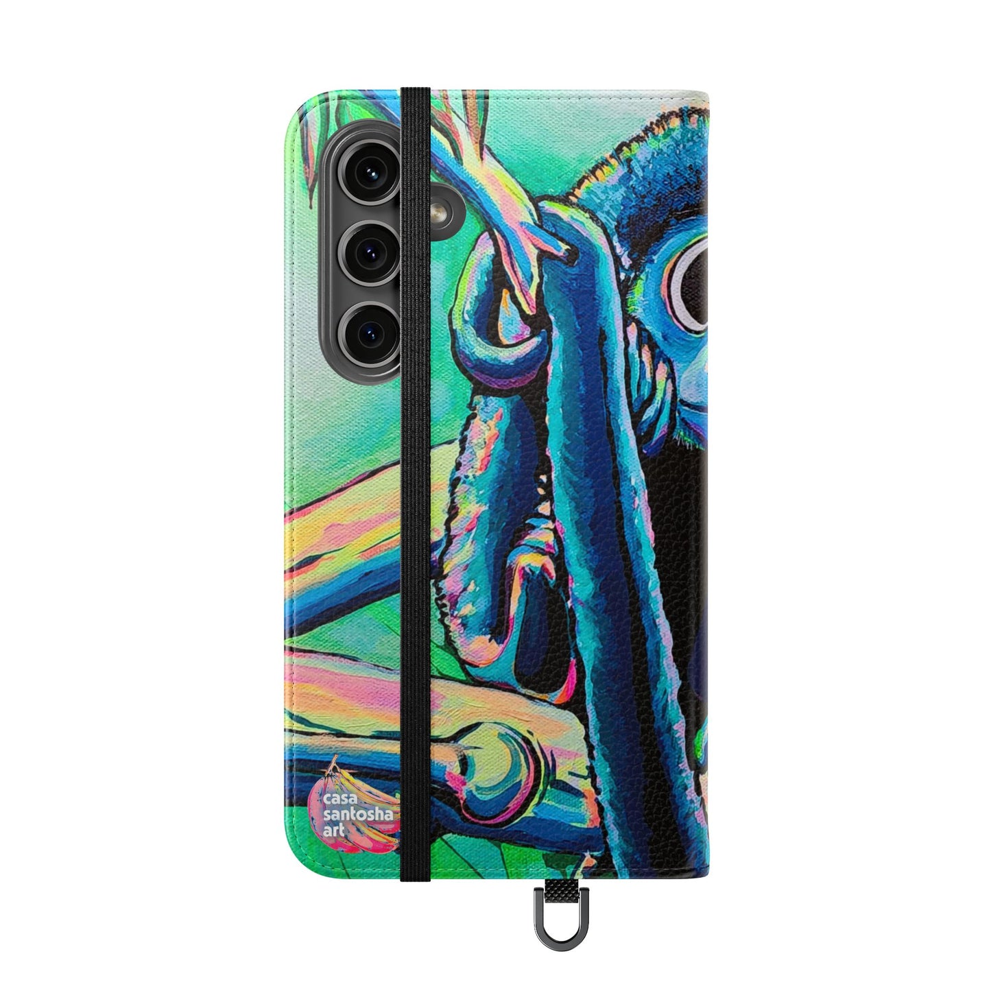 Cyclops Monkey Flip Phone Case – Wallet Cover with Card Slots
