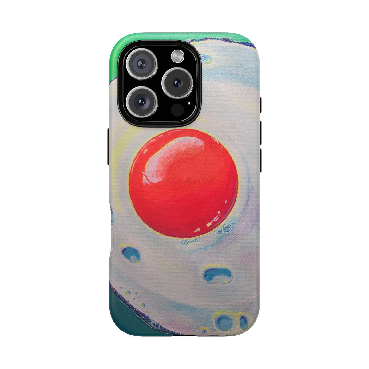 Neon Fried Egg Tough Phone Case