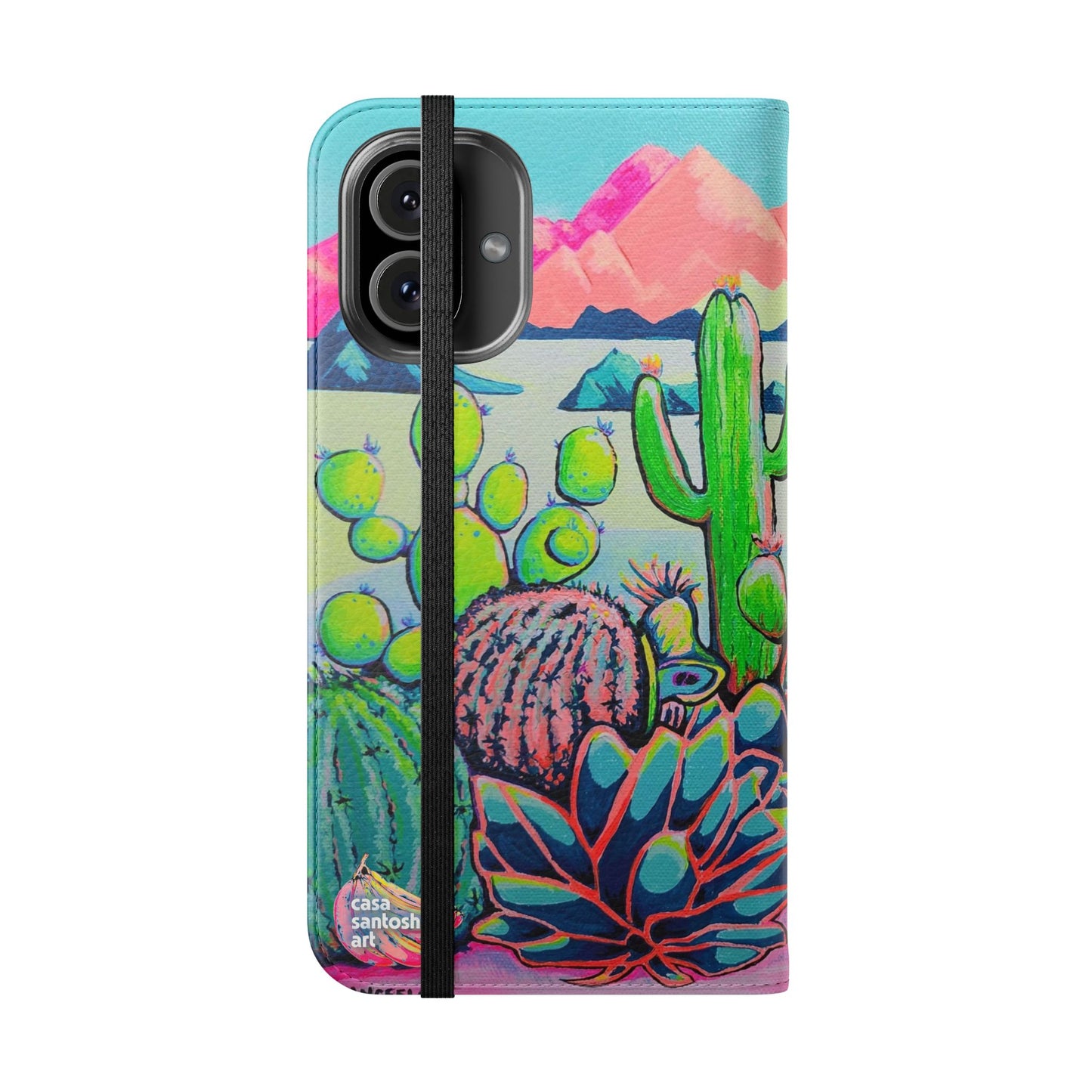 Cyclops Camel Flip Phone Case – Wallet Cover with Card Slots