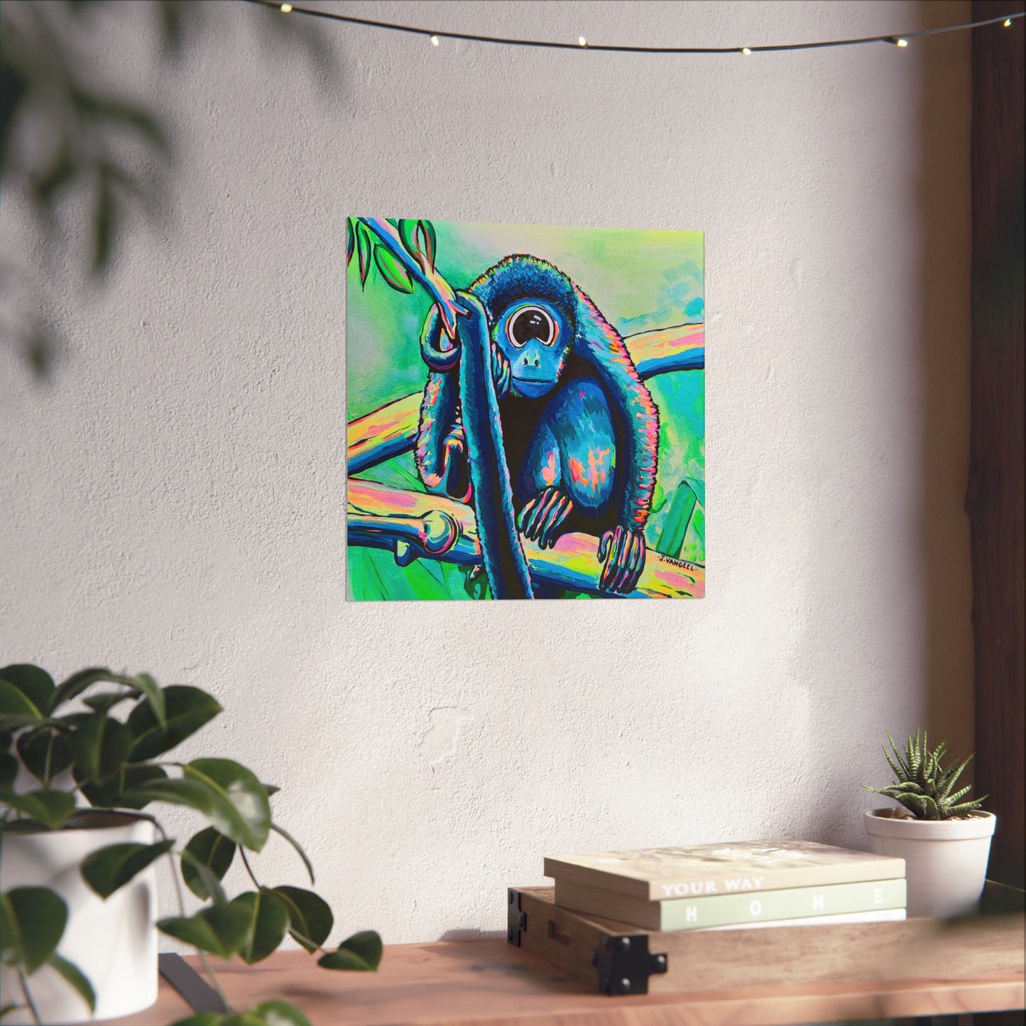 Cyclops Monkey Bocas Giclée Art Poster