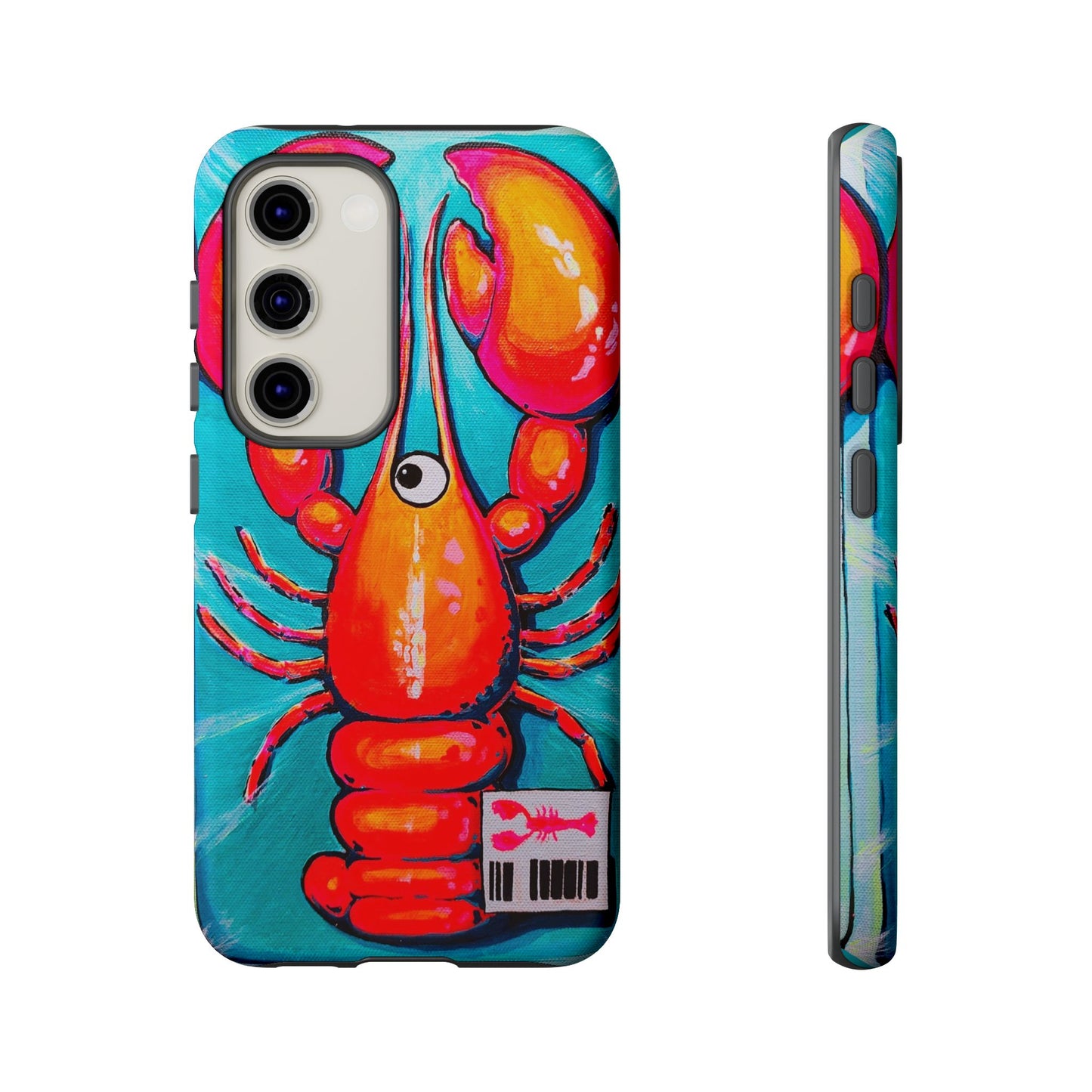 Neon Lobster Tough Phone Case
