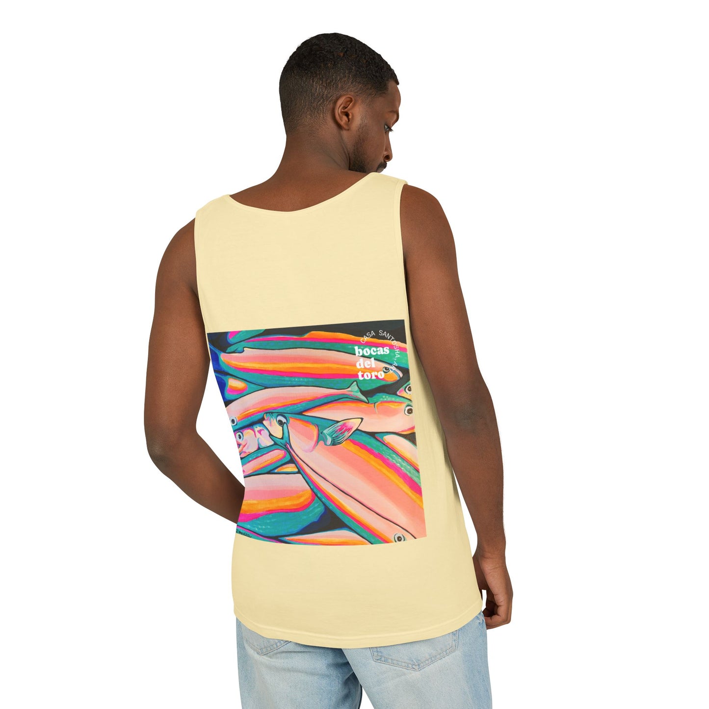 Unisex Neon Fish Tank Top - Perfect for Summer Vibes