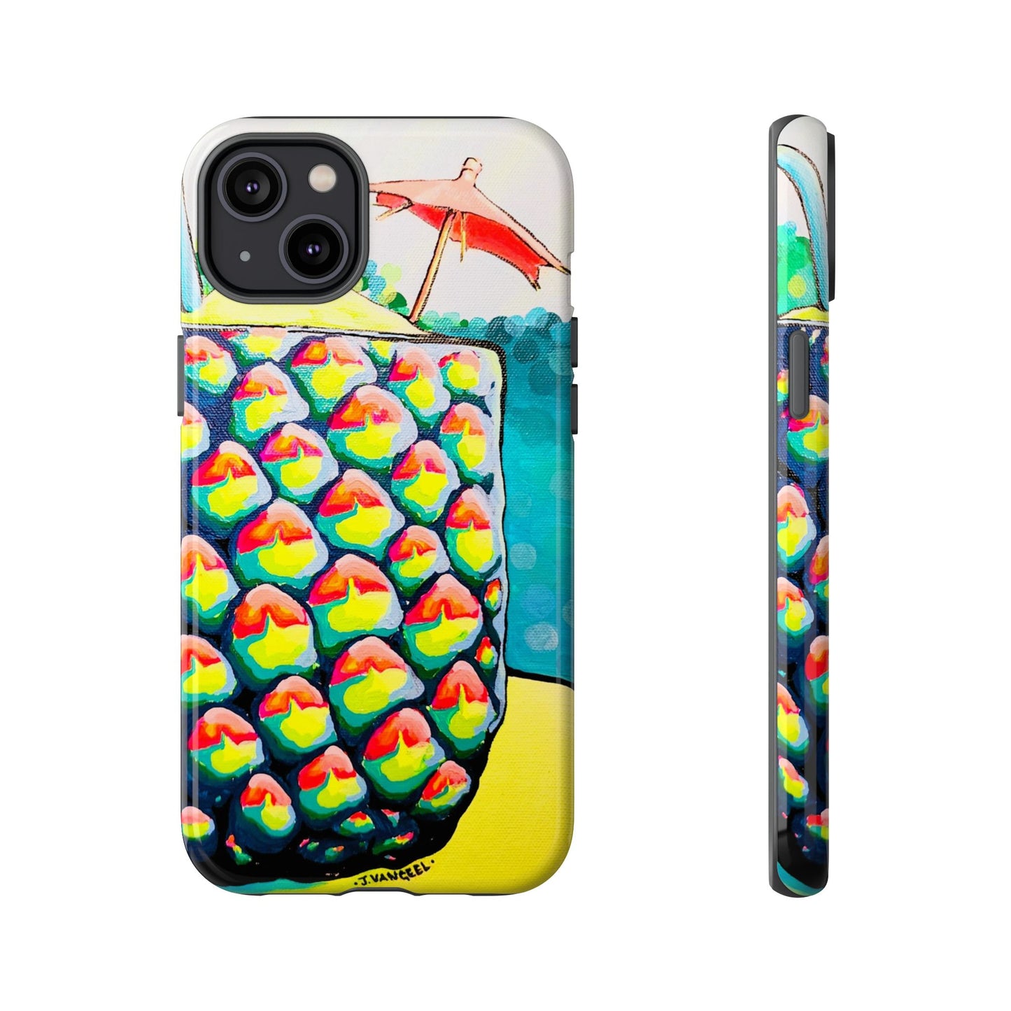 Neon Piña Colada Tough Phone Case